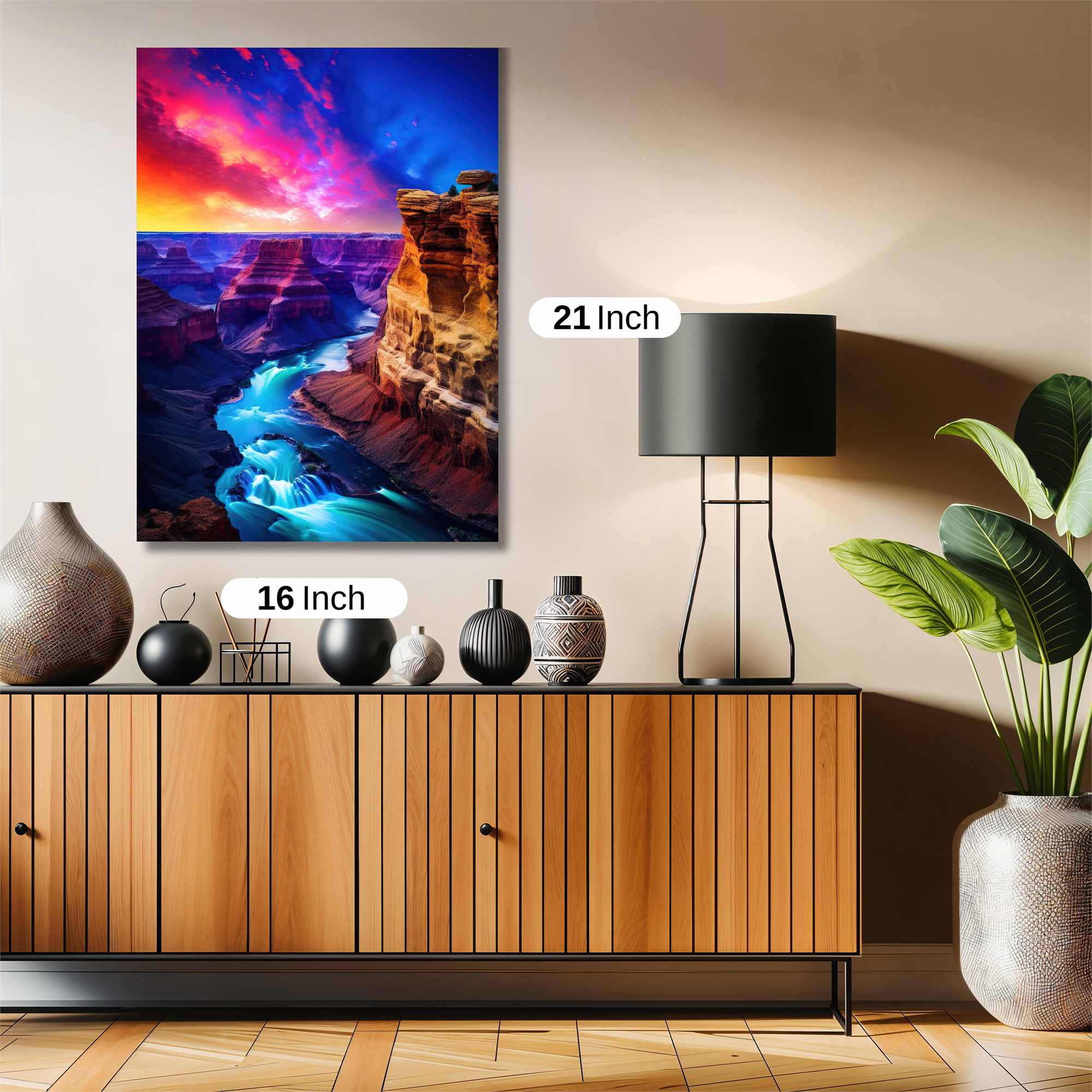 Canyon Radiance Safe Wall Magnetic / M