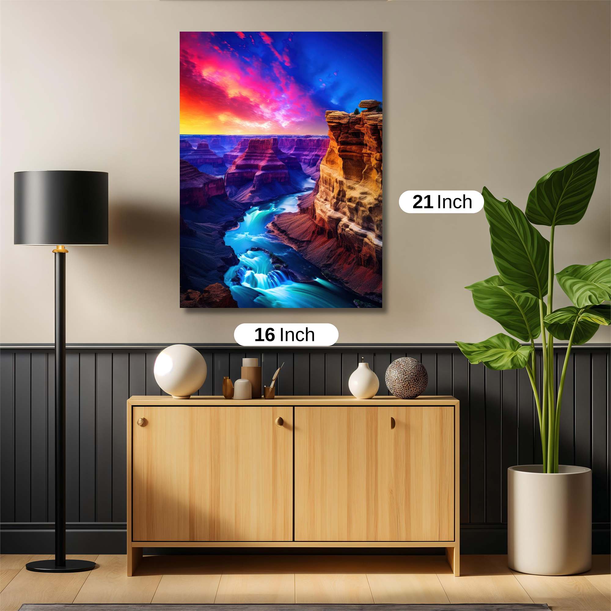 Canyon Radiance Safe Wall Magnetic / M