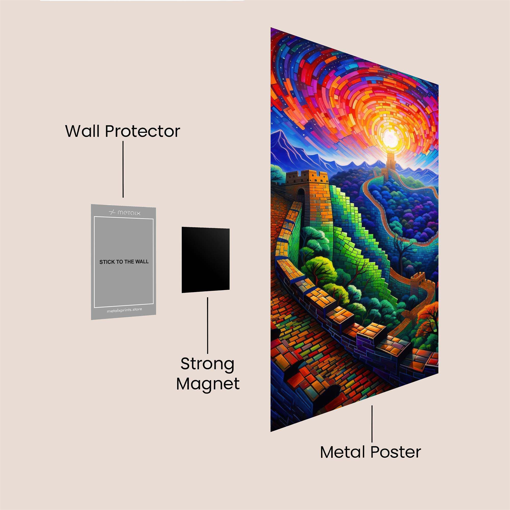 Wall Radiance Safe Wall Magnetic / M
