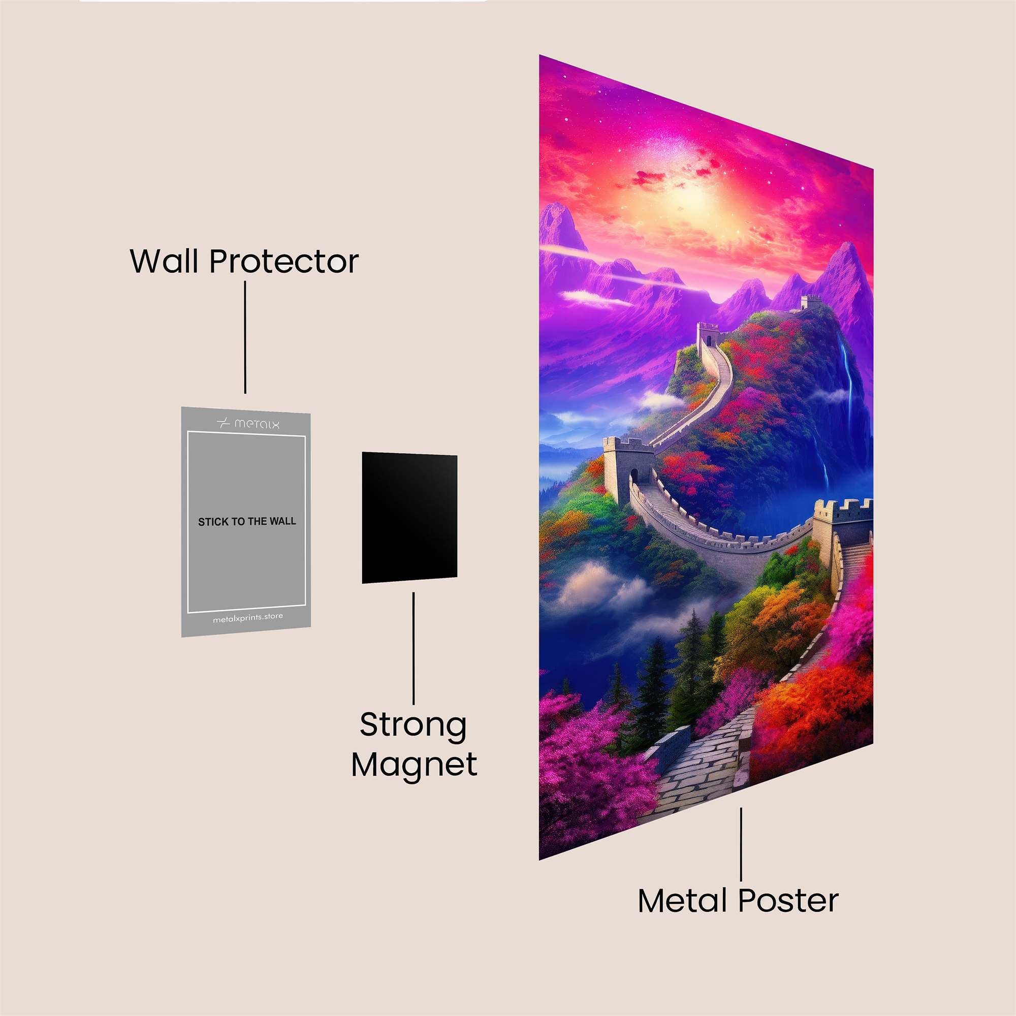 Wall Enchantment Safe Wall Magnetic / M