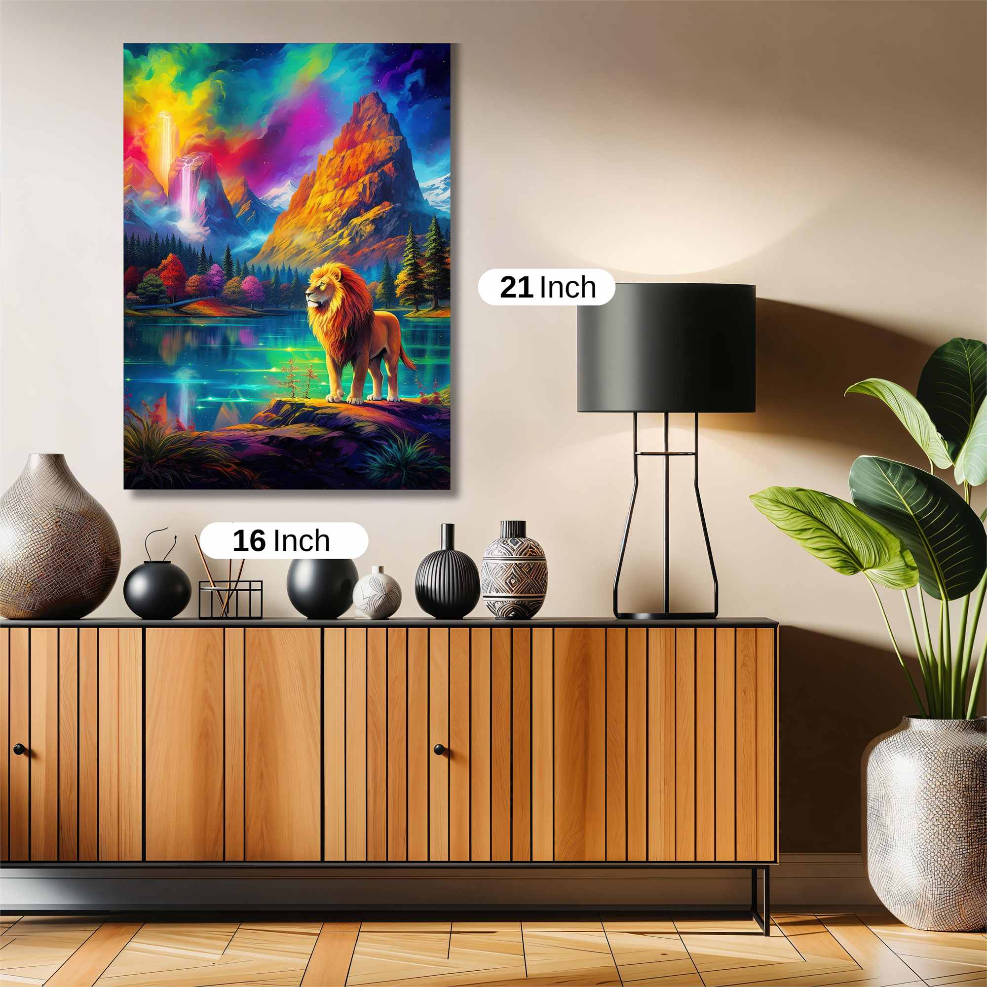 Lion Radiant Safe Wall Magnetic / M