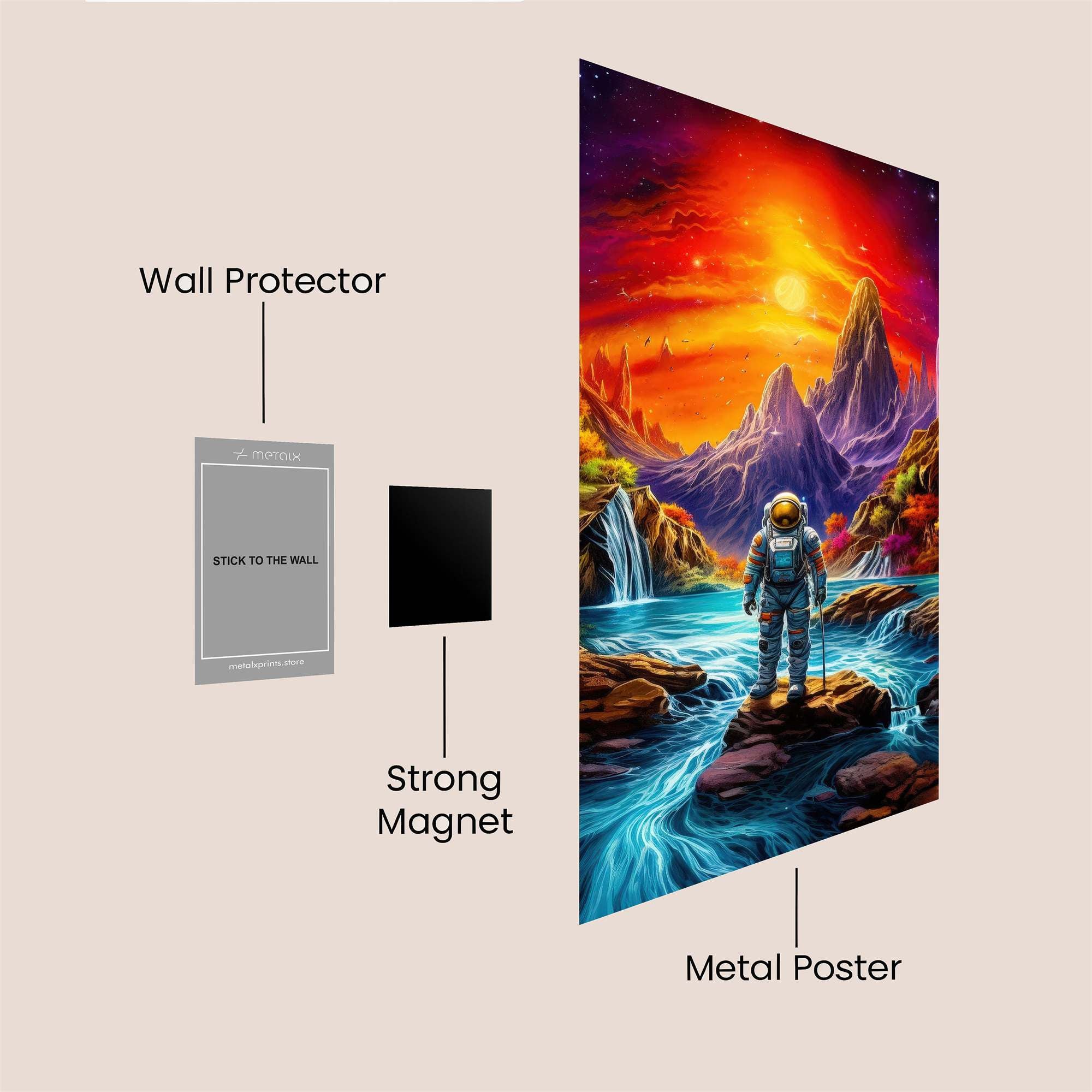 Explorer Dreamscape Safe Wall Magnetic / M