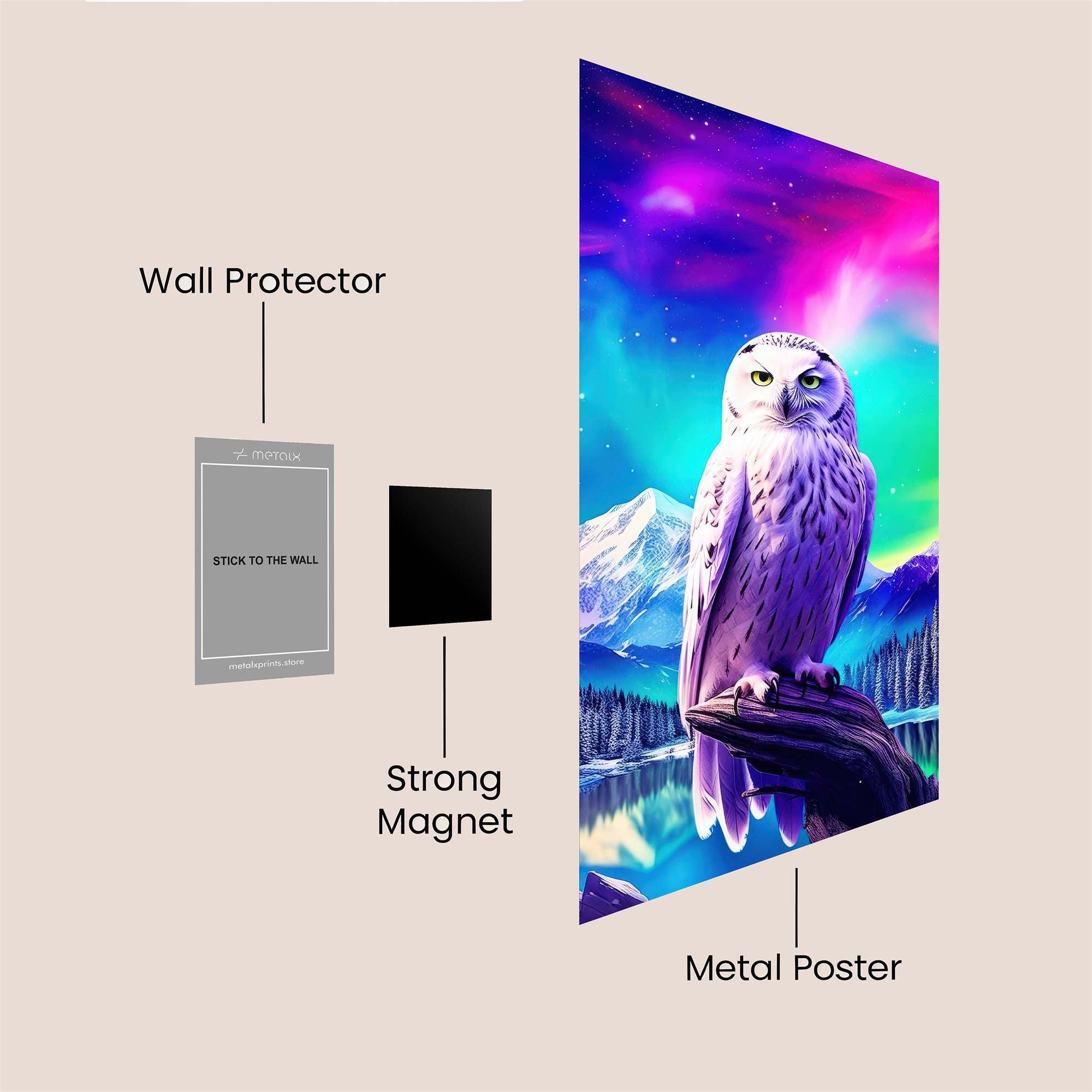 Aurora Majesty Safe Wall Magnetic / M