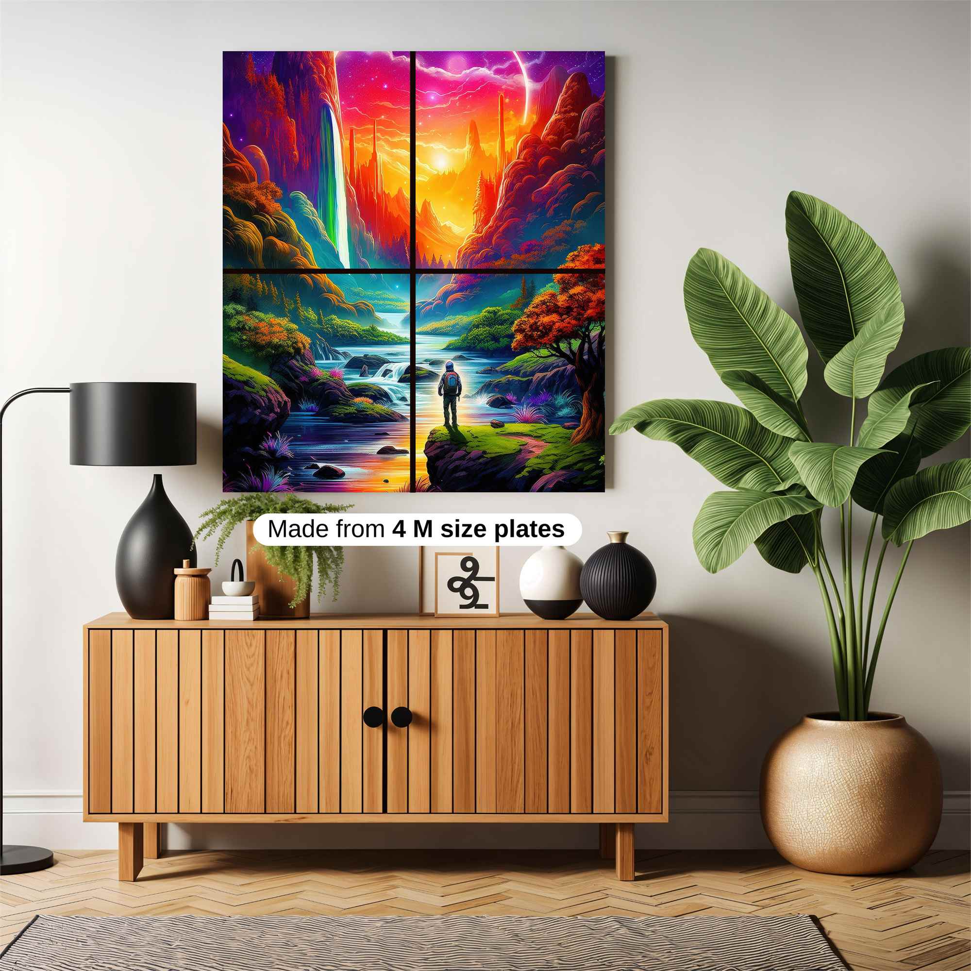 Explorer's Dreamscape Safe Wall Magnetic / M