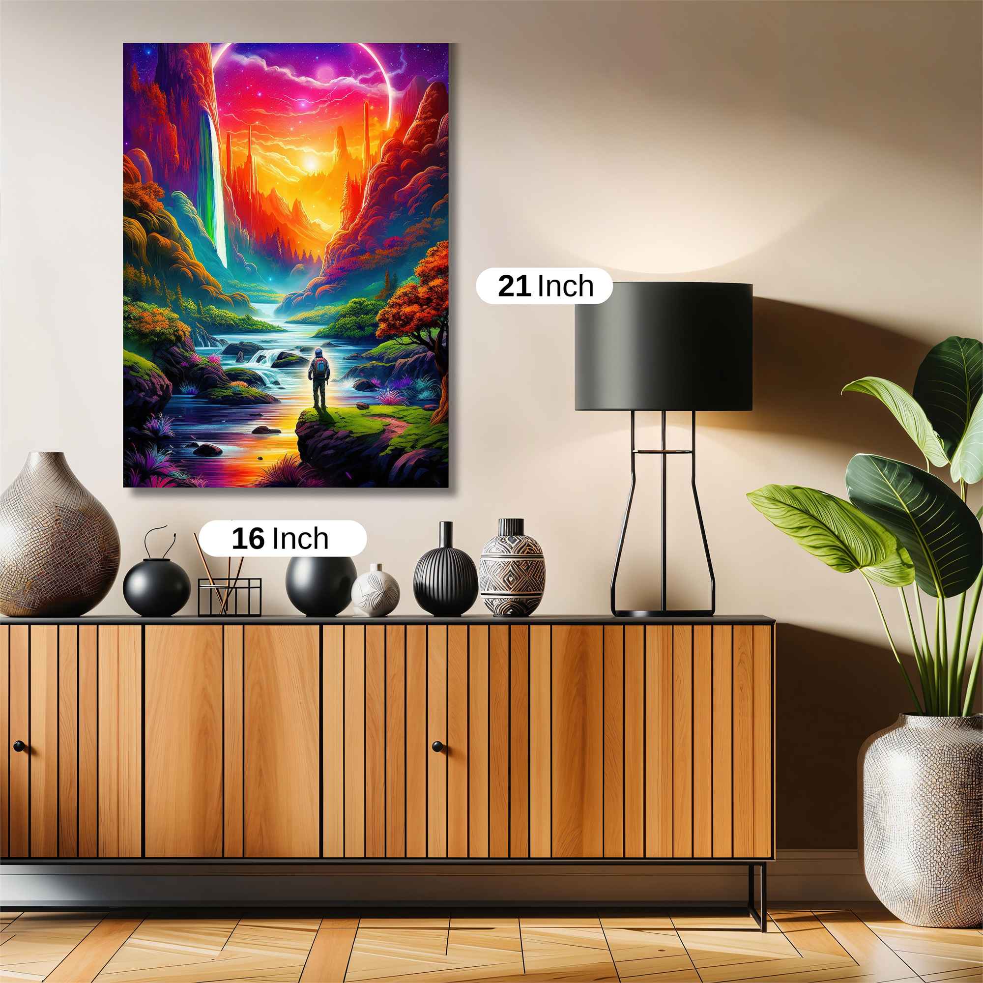 Explorer's Dreamscape Safe Wall Magnetic / M