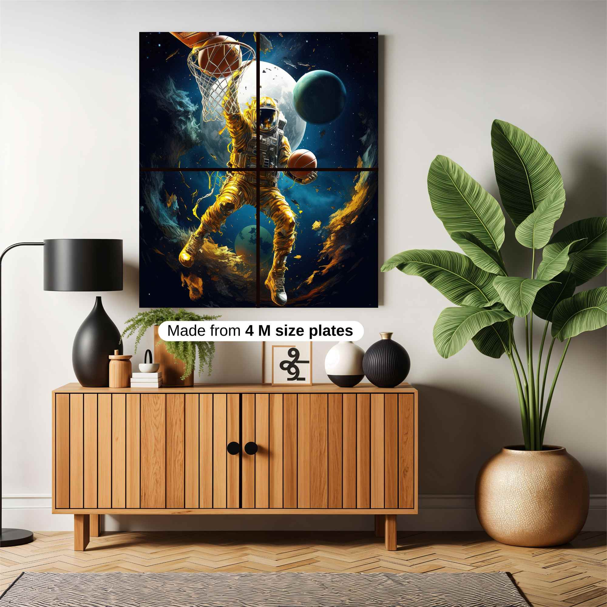 Astronaut Slam Safe Wall Magnetic / M