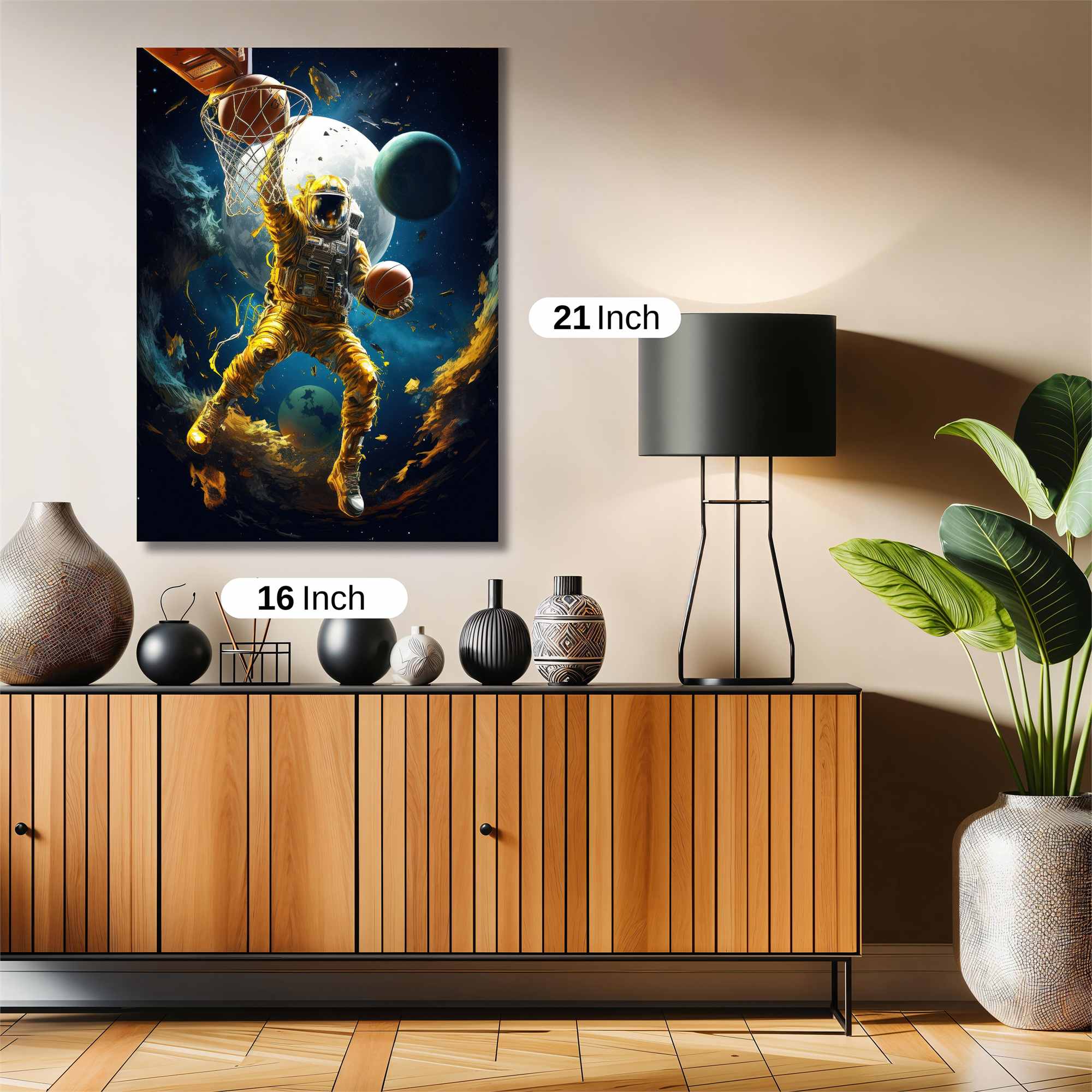 Astronaut Slam Safe Wall Magnetic / M