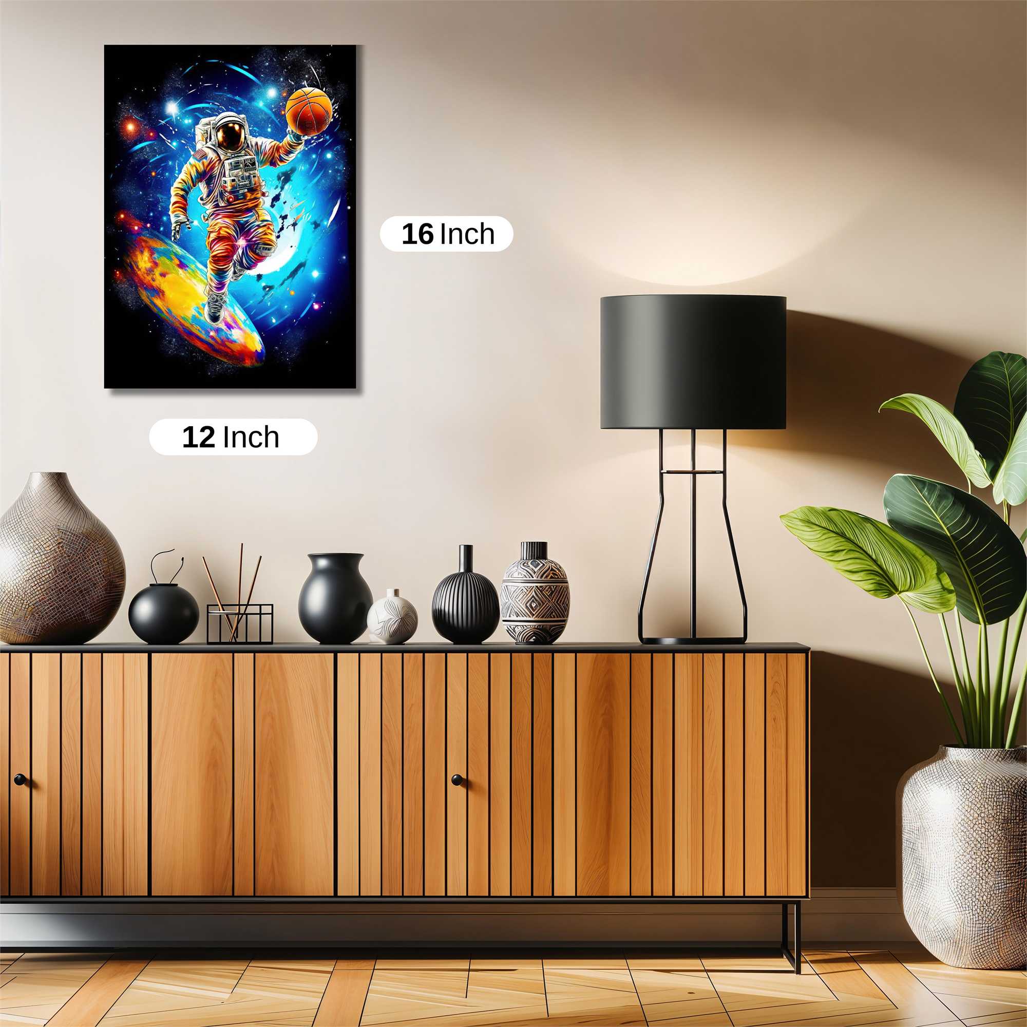 Astronaut Dunk Safe Wall Magnetic / M