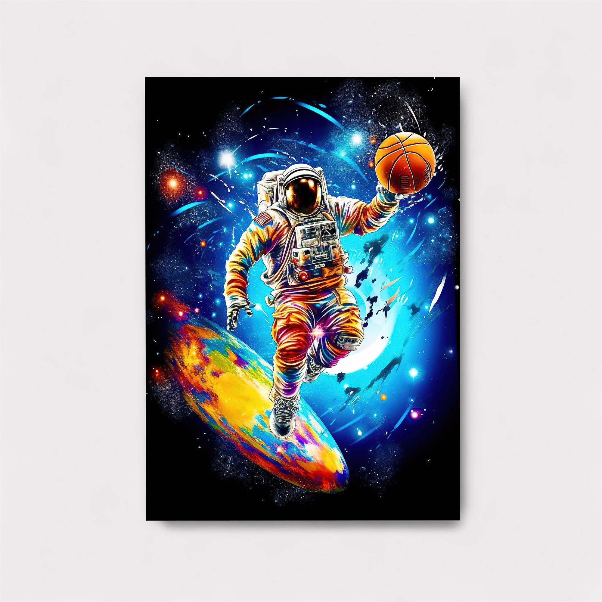 Astronaut Dunk Safe Wall Magnetic / M
