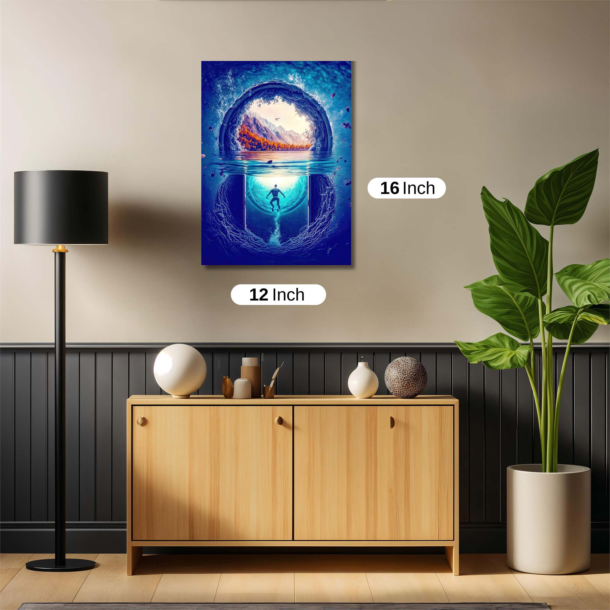 Portal Serenity Safe Wall Magnetic / M