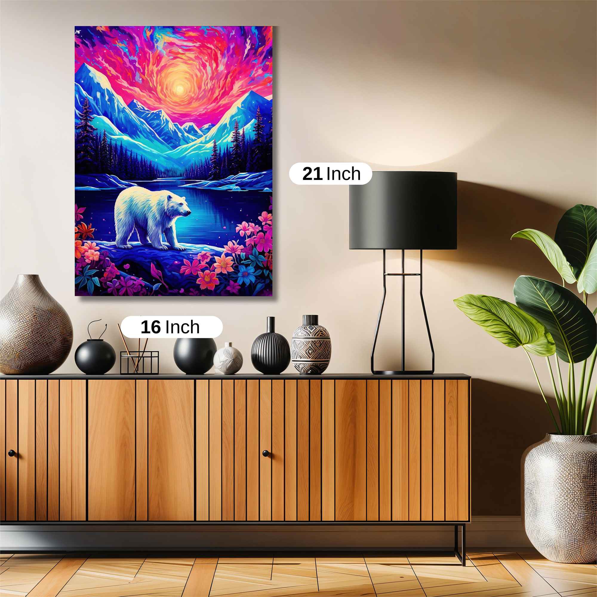 Polar Dreamscape Safe Wall Magnetic / M