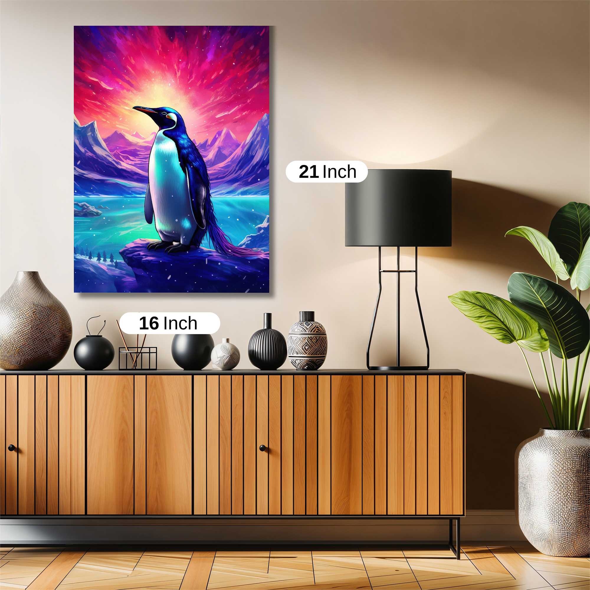 Penguin Radiance Safe Wall Magnetic / M
