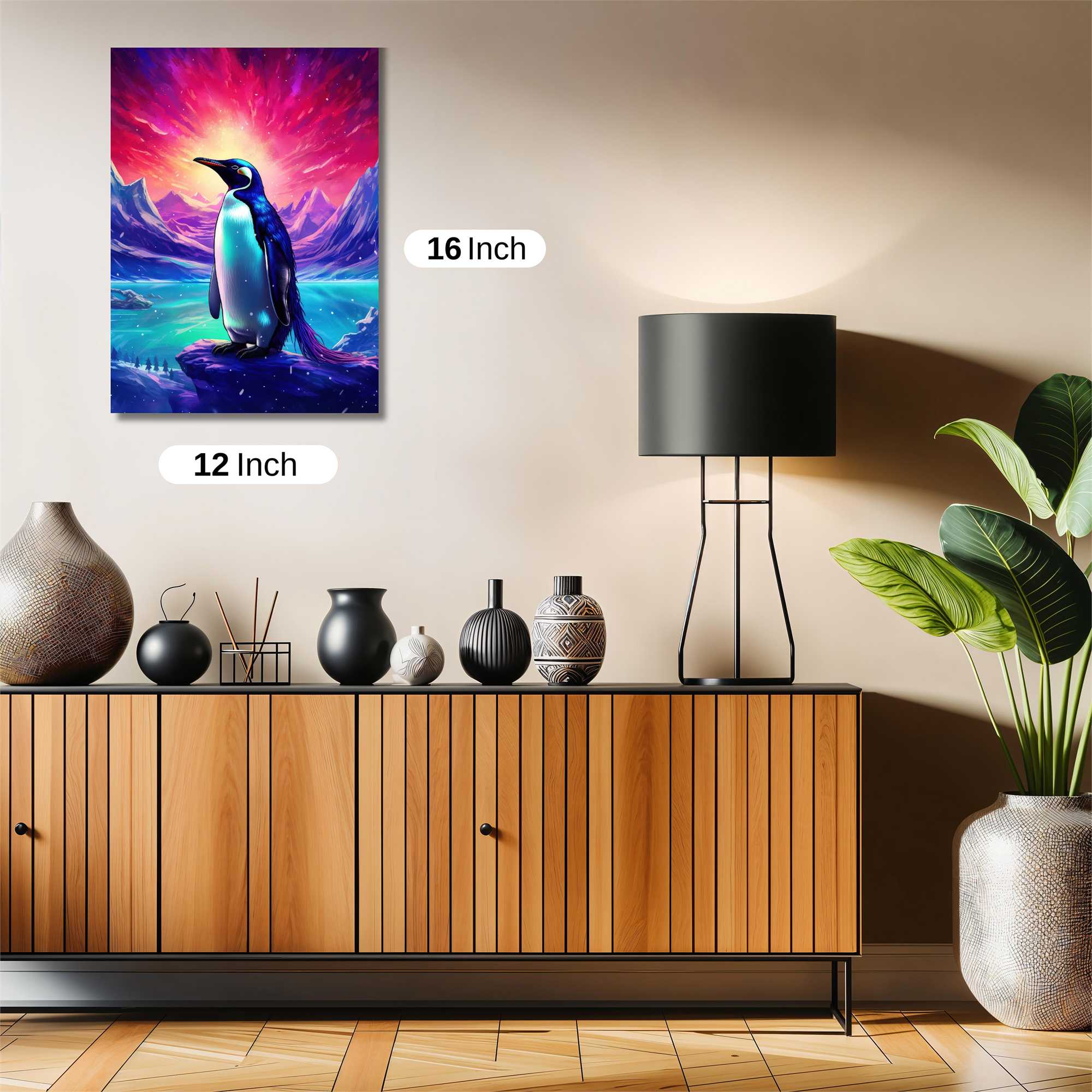 Penguin Radiance Safe Wall Magnetic / M