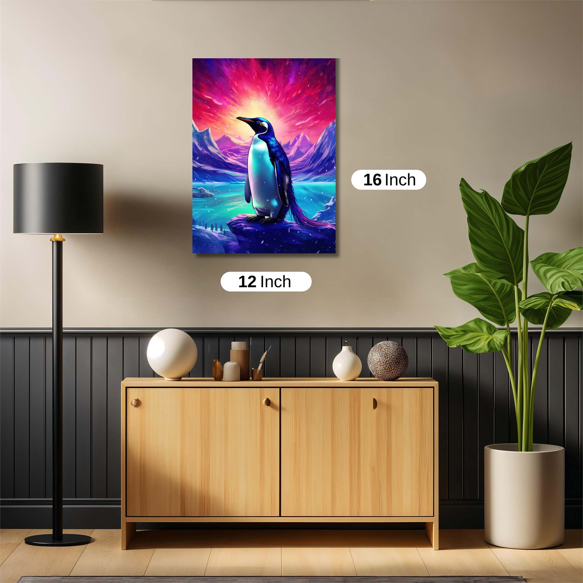 Penguin Radiance Safe Wall Magnetic / M