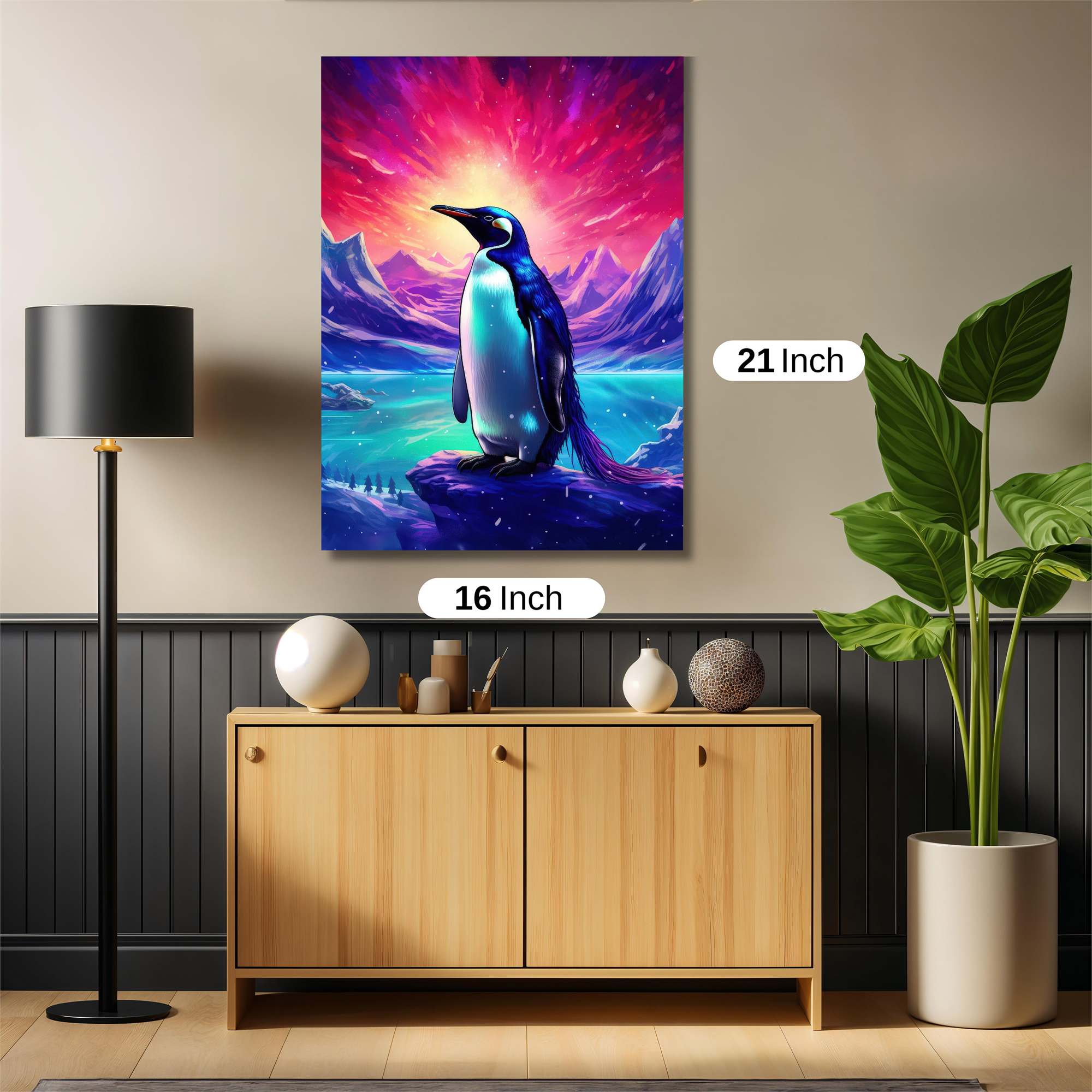 Penguin Radiance Safe Wall Magnetic / M