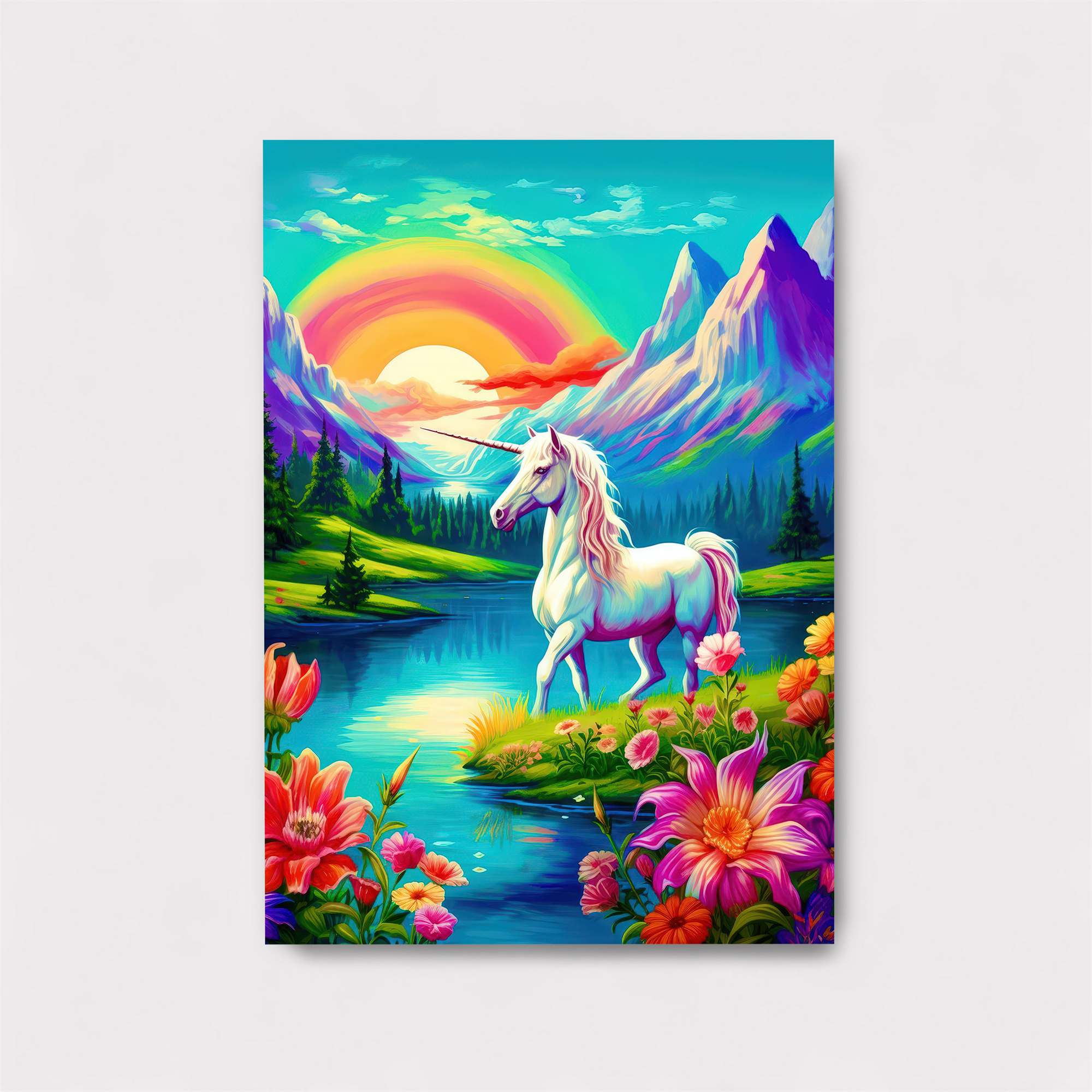 Unicorn Serenity Safe Wall Magnetic / M