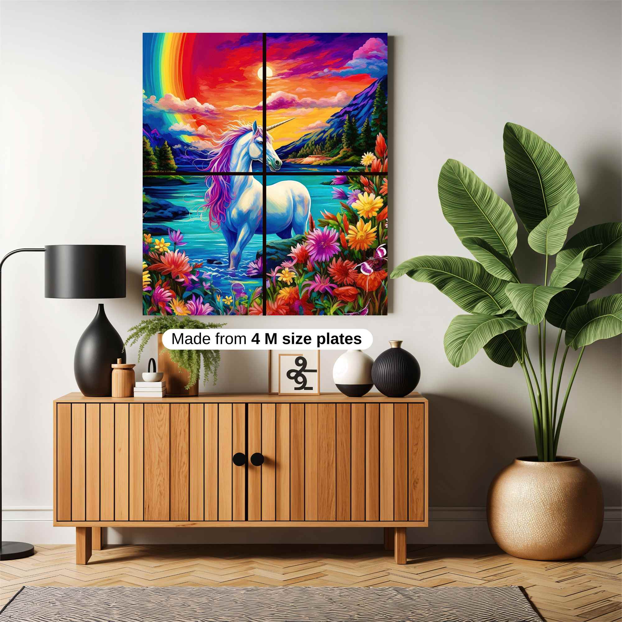 Unicorn Serenity Safe Wall Magnetic / M