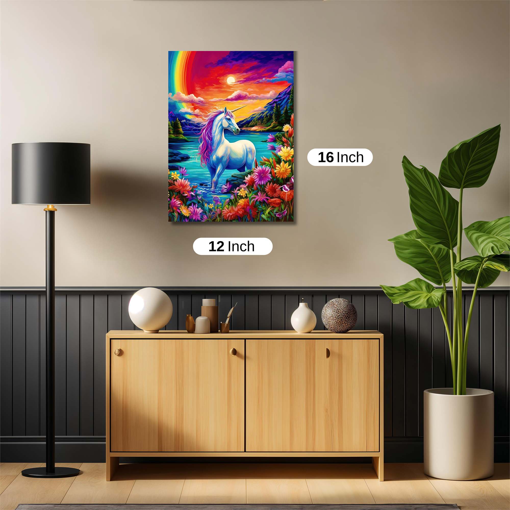 Unicorn Serenity Safe Wall Magnetic / M