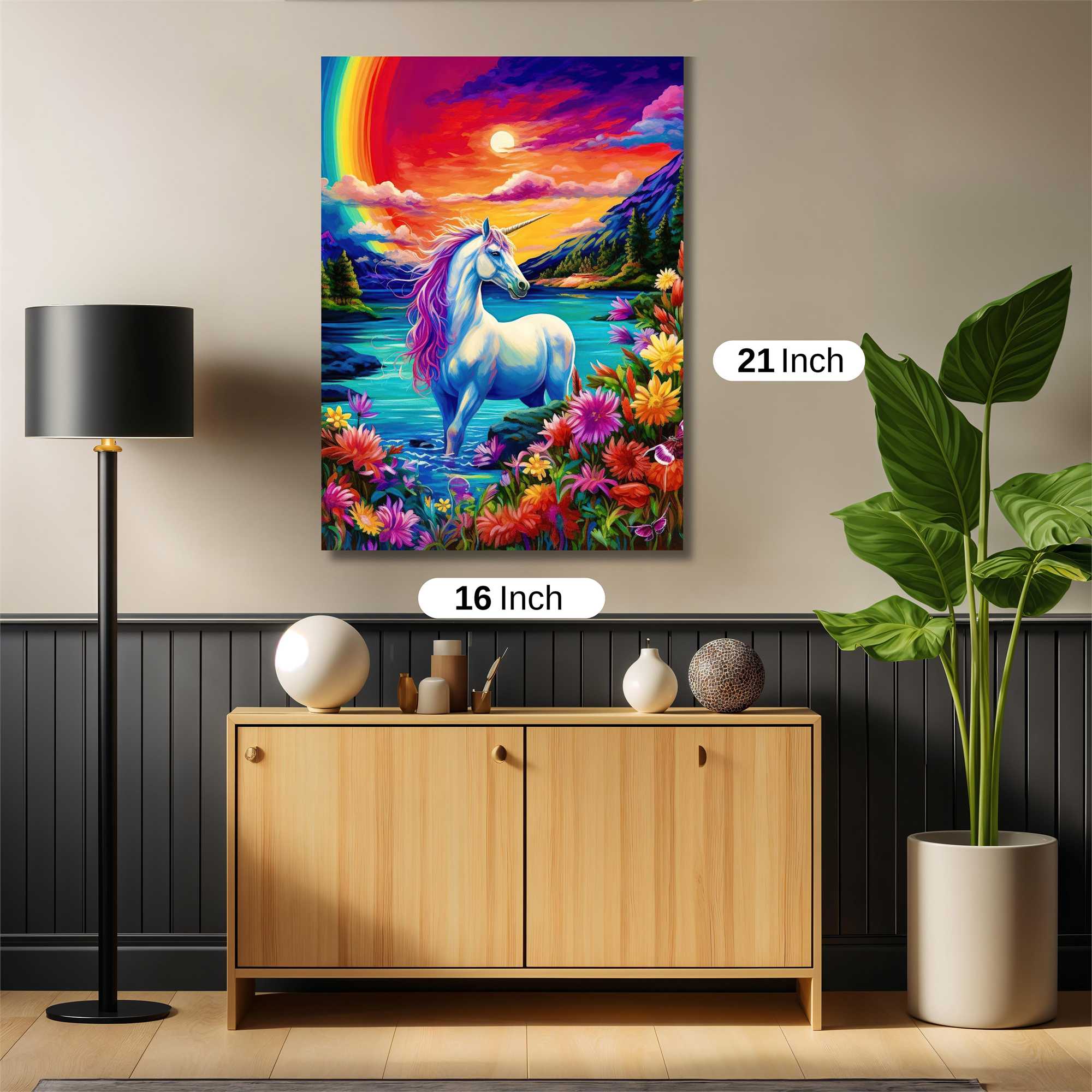 Unicorn Serenity Safe Wall Magnetic / M