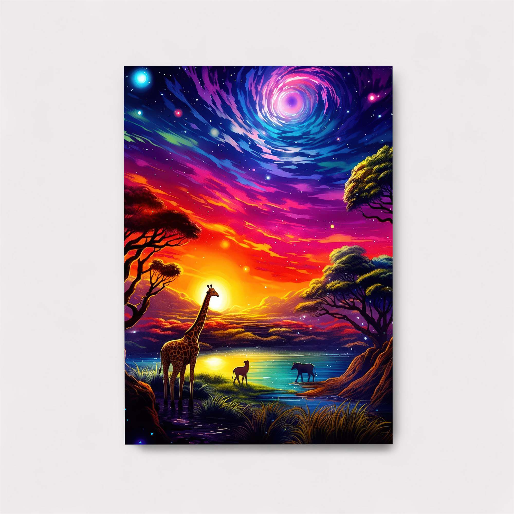 Giraffe Dreamscape Safe Wall Magnetic / M