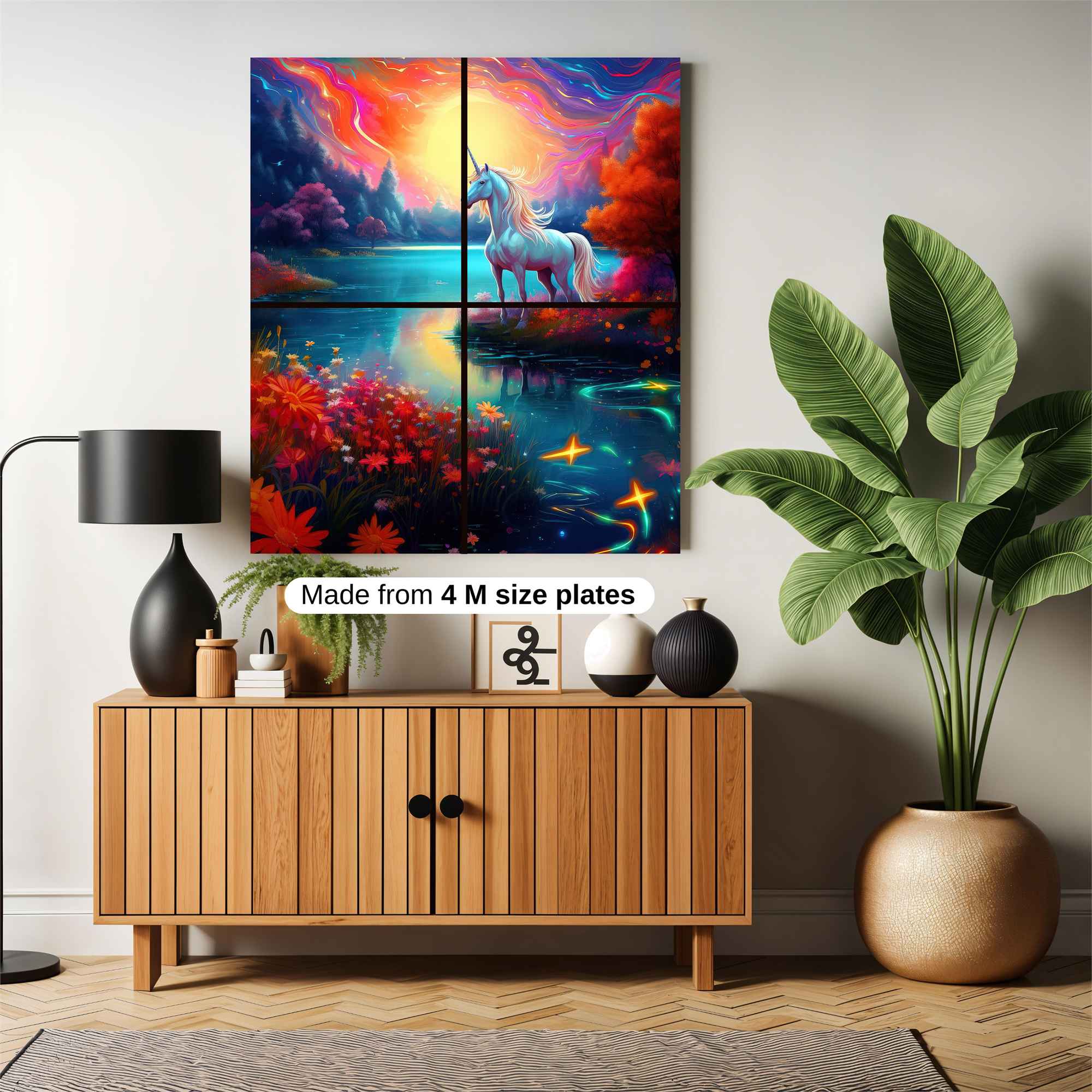 Unicorn Bliss Safe Wall Magnetic / M