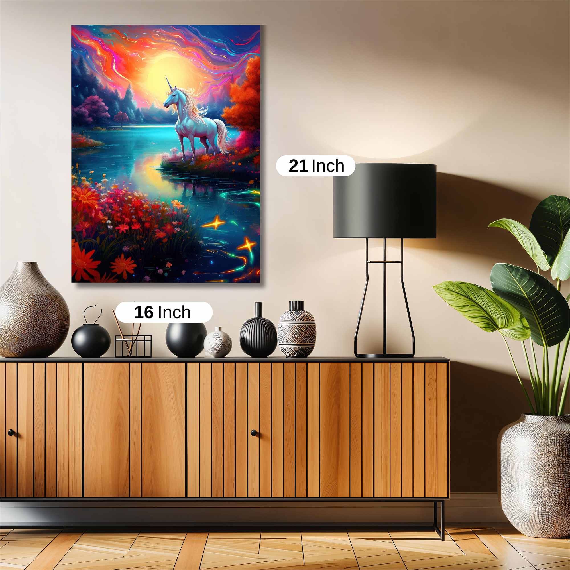 Unicorn Bliss Safe Wall Magnetic / M