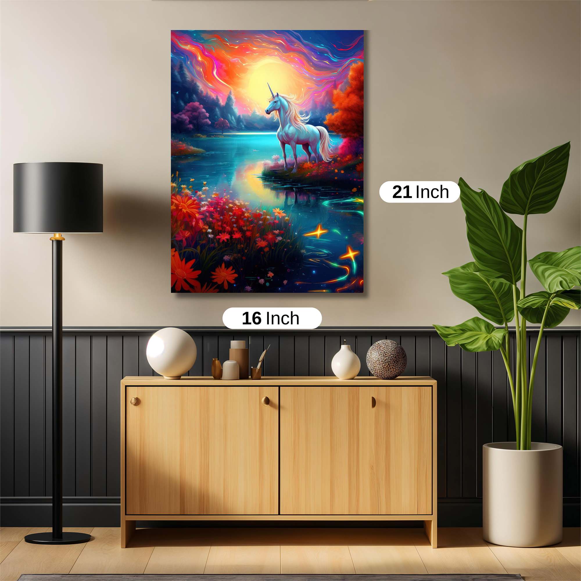 Unicorn Bliss Safe Wall Magnetic / M