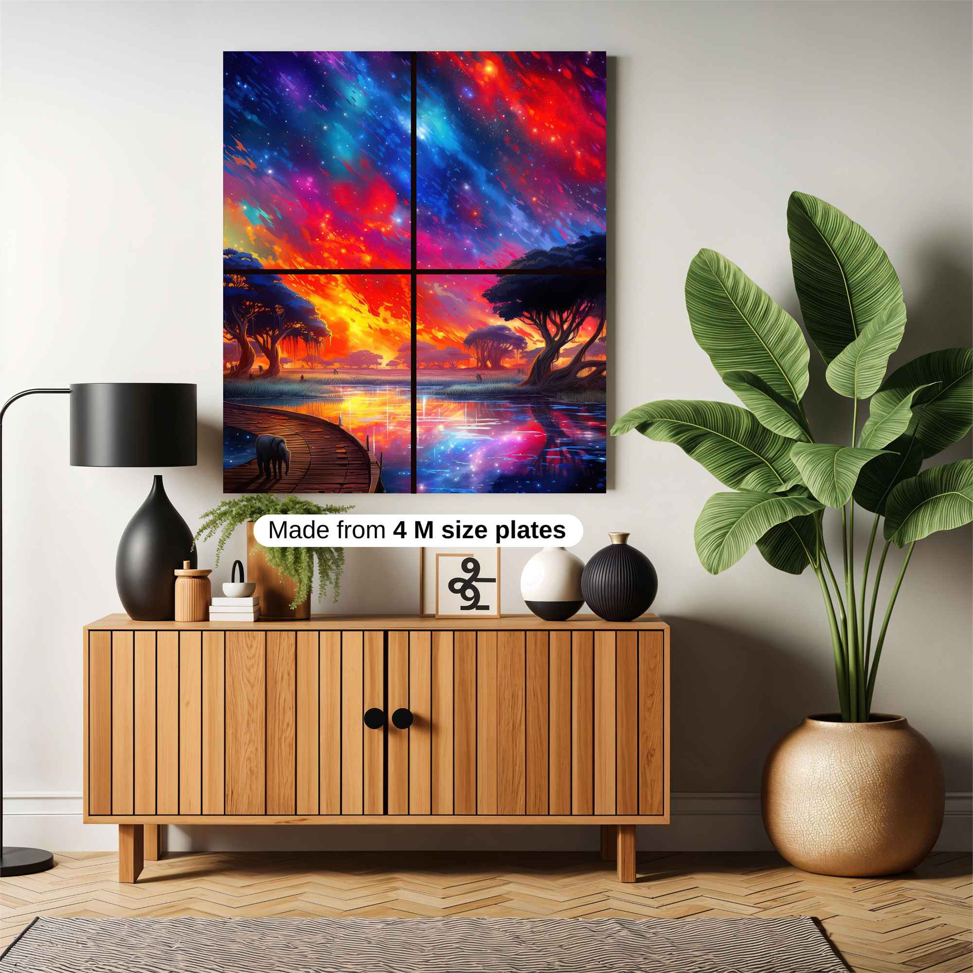 Cosmic Serenity Safe Wall Magnetic / M