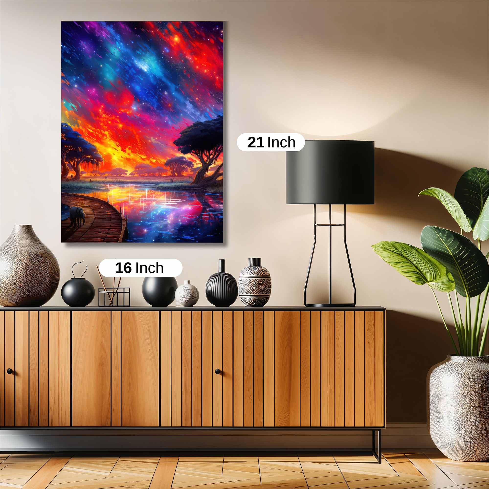 Cosmic Serenity Safe Wall Magnetic / M