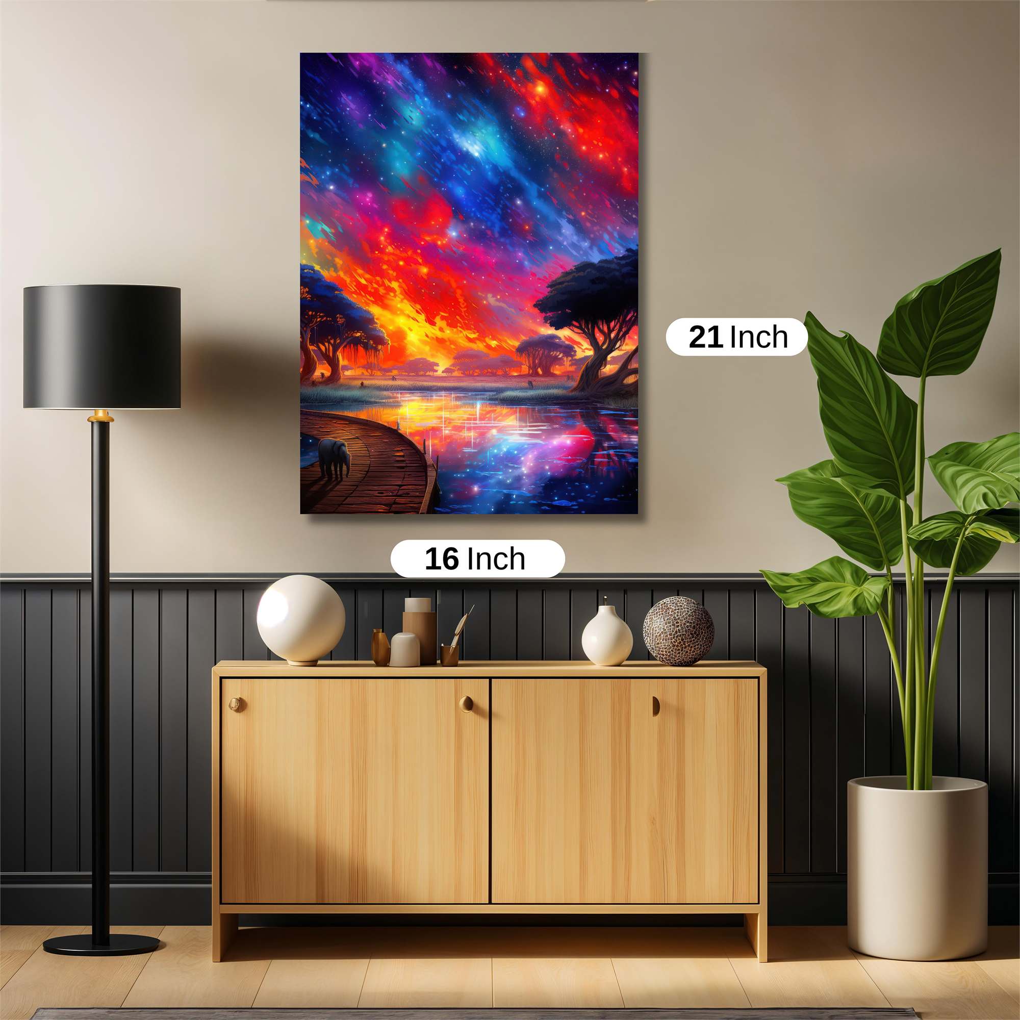 Cosmic Serenity Safe Wall Magnetic / M