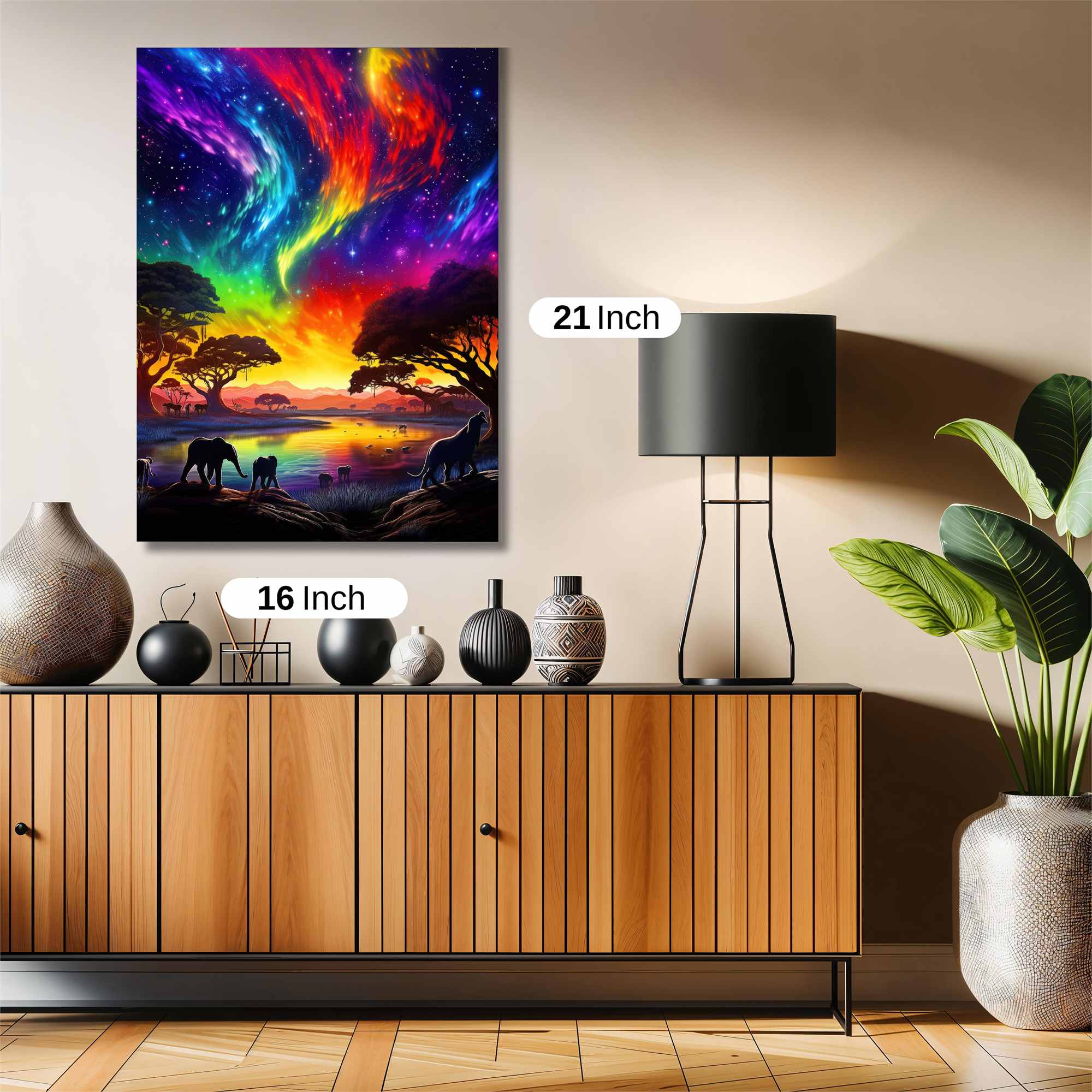 Aurora Serenade Safe Wall Magnetic / M