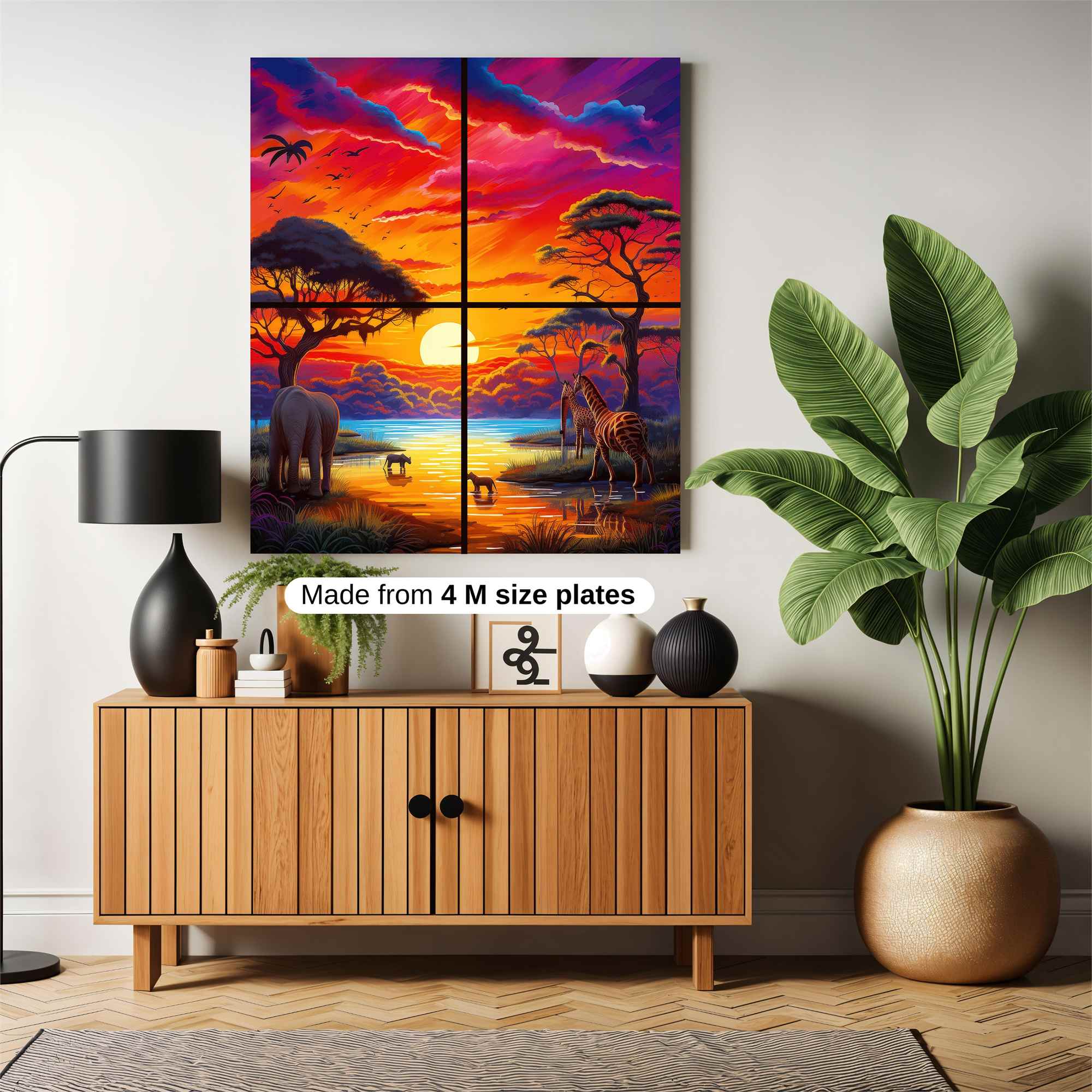 Serengeti Serenity Safe Wall Magnetic / M
