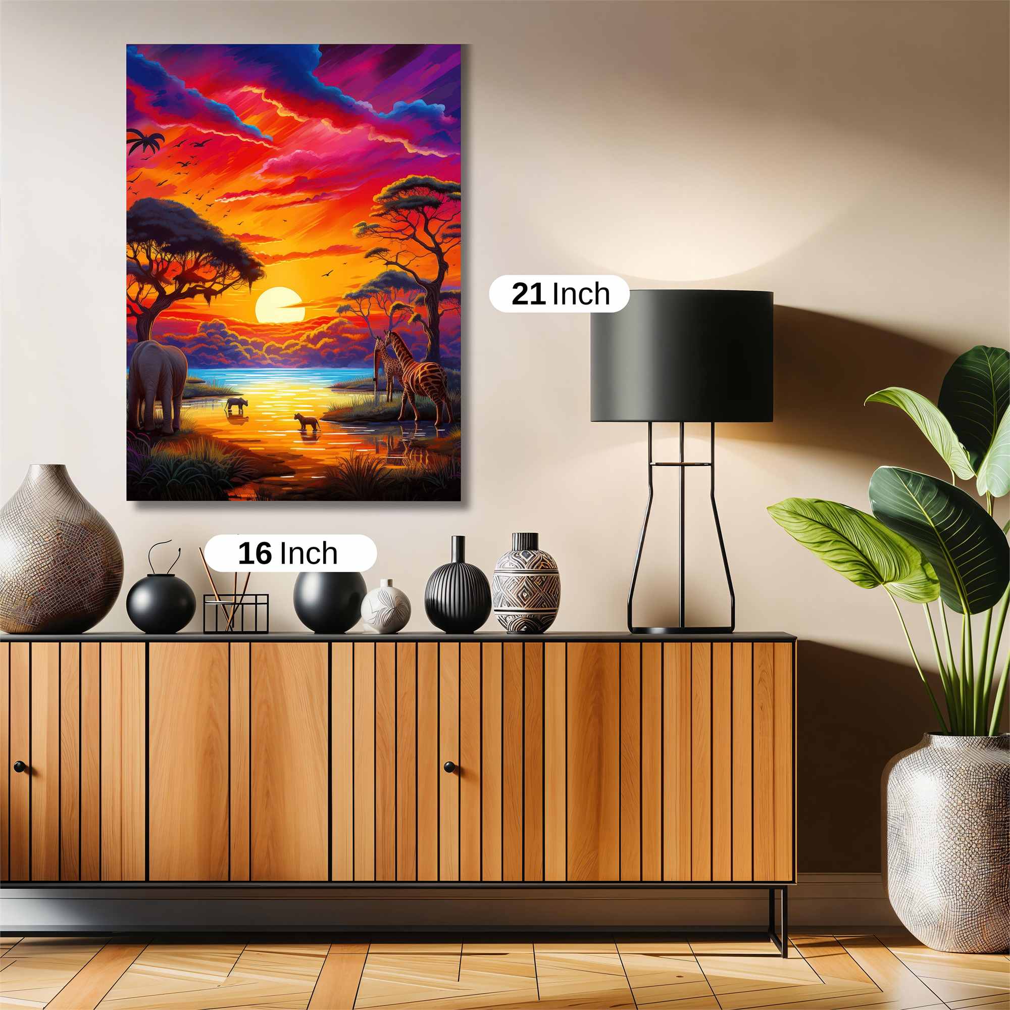 Serengeti Serenity Safe Wall Magnetic / M