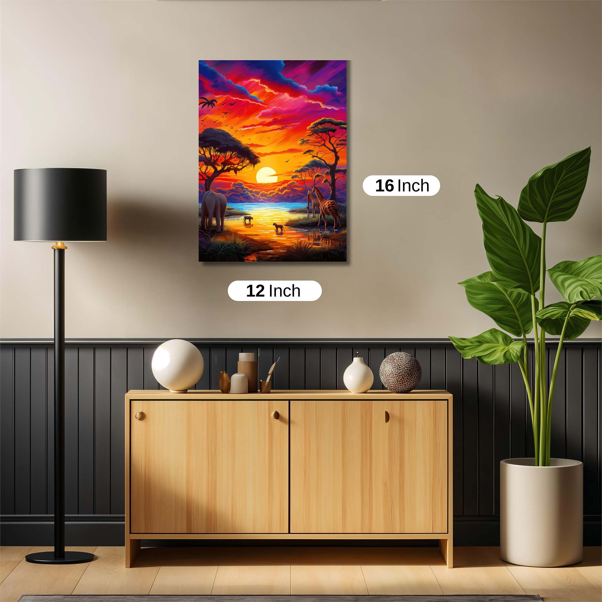Serengeti Serenity Safe Wall Magnetic / M