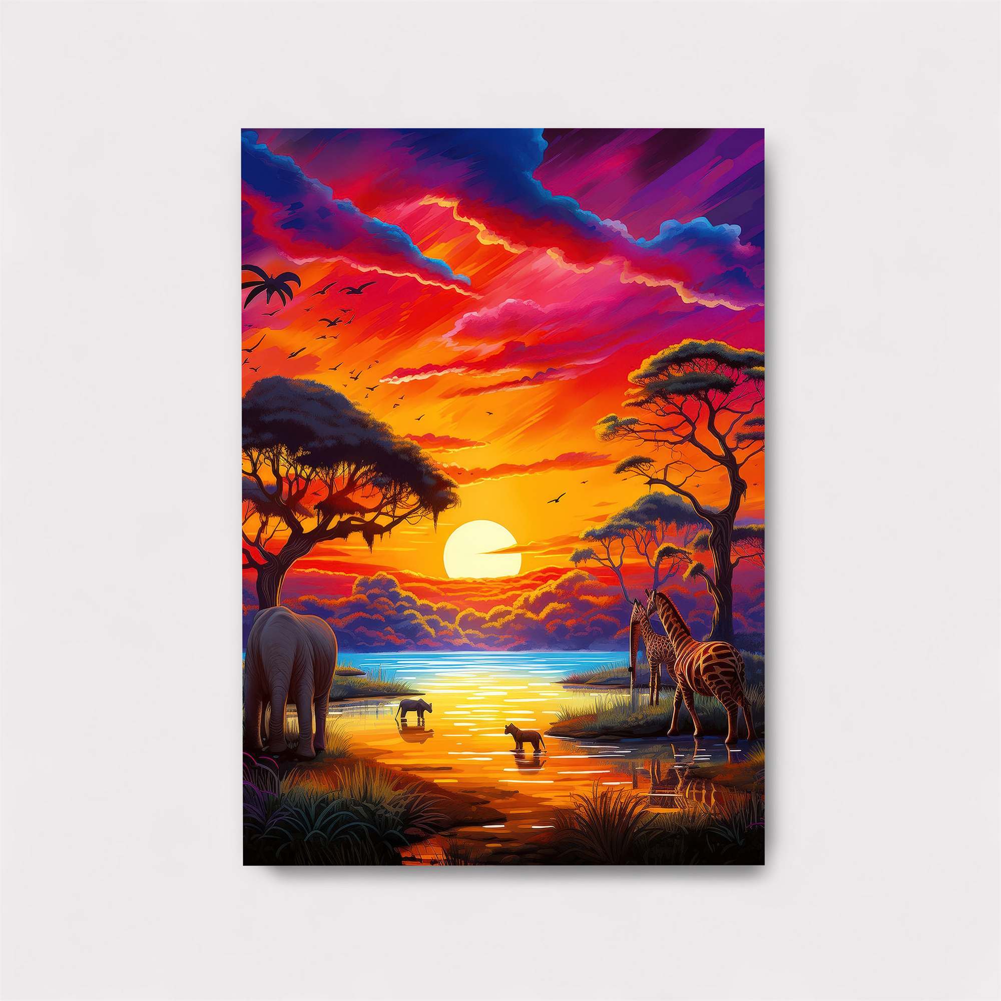 Serengeti Serenity Safe Wall Magnetic / M