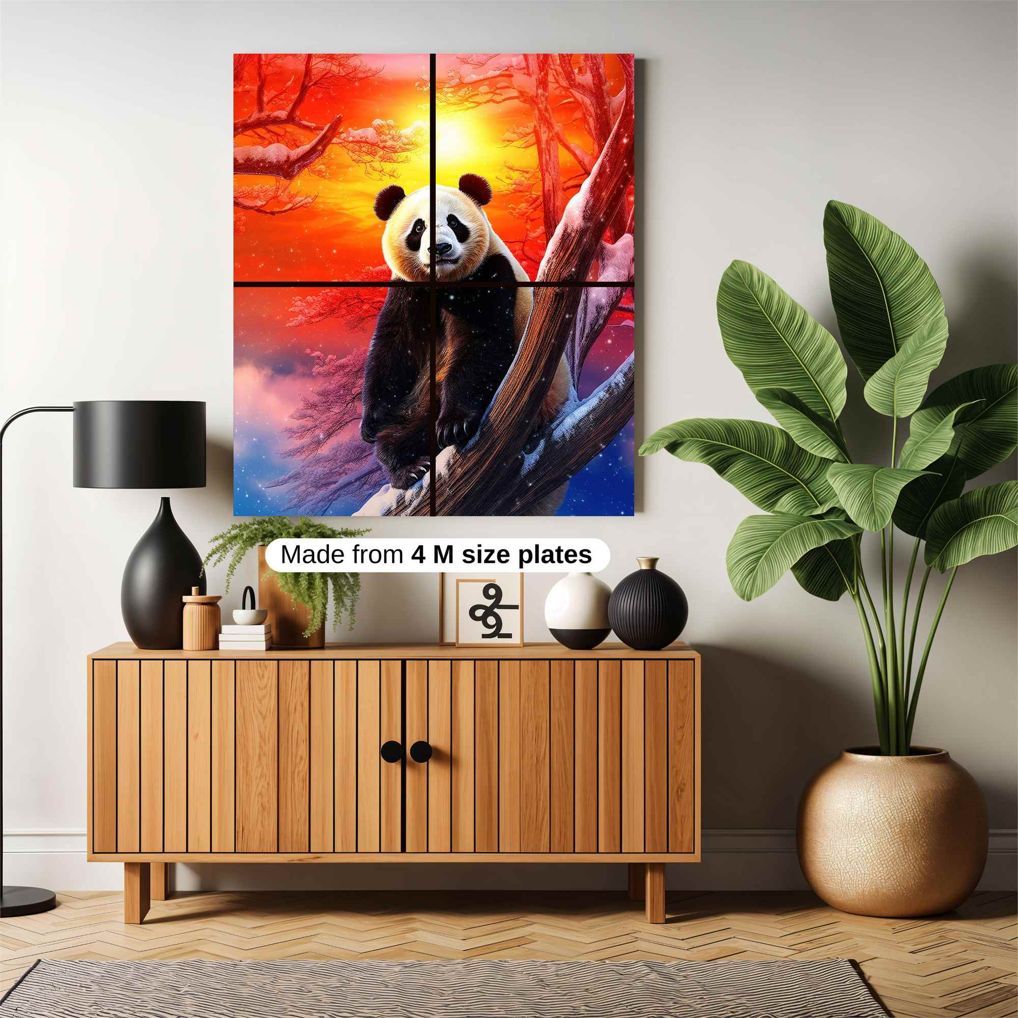 Panda Serenity Safe Wall Magnetic / M