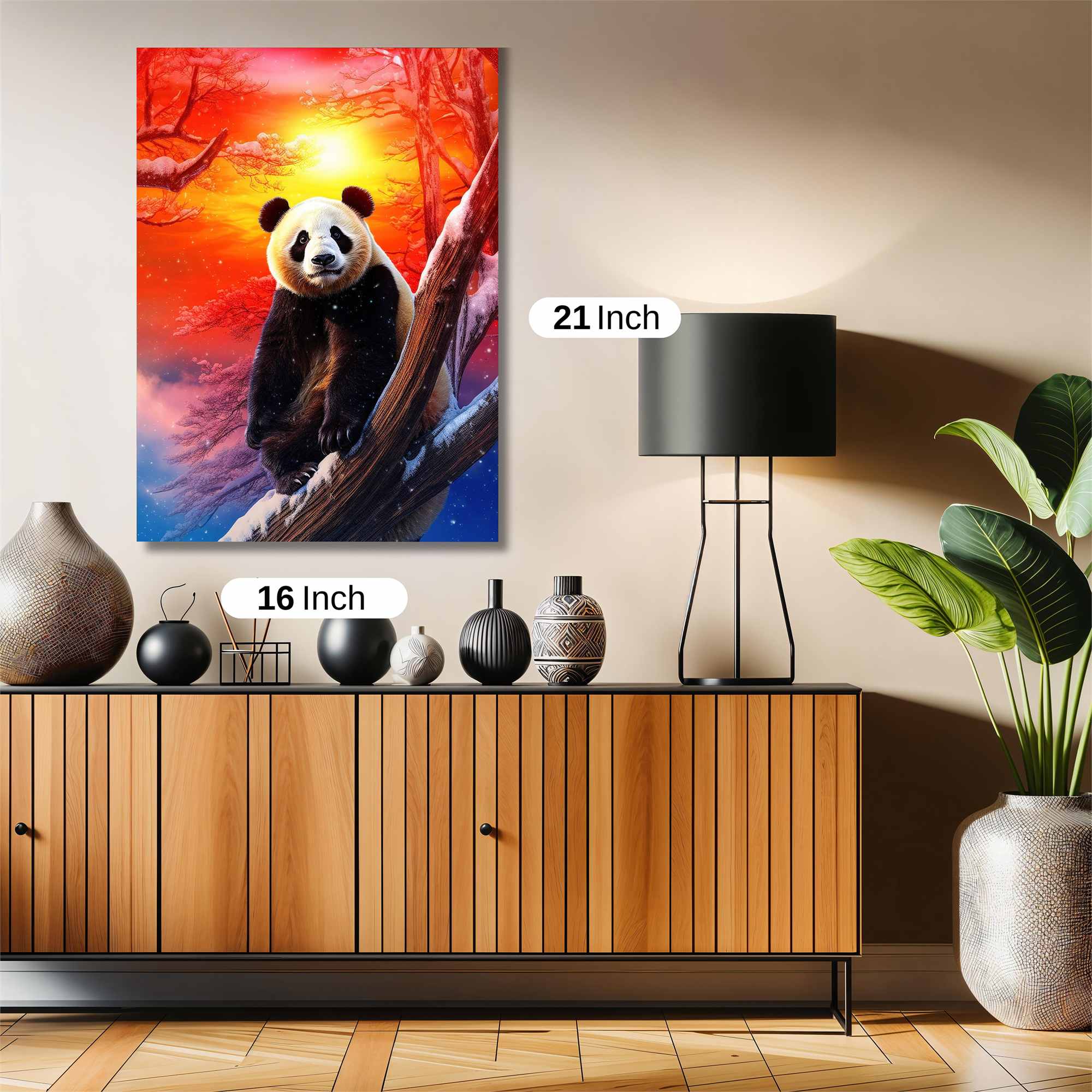 Panda Serenity Safe Wall Magnetic / M