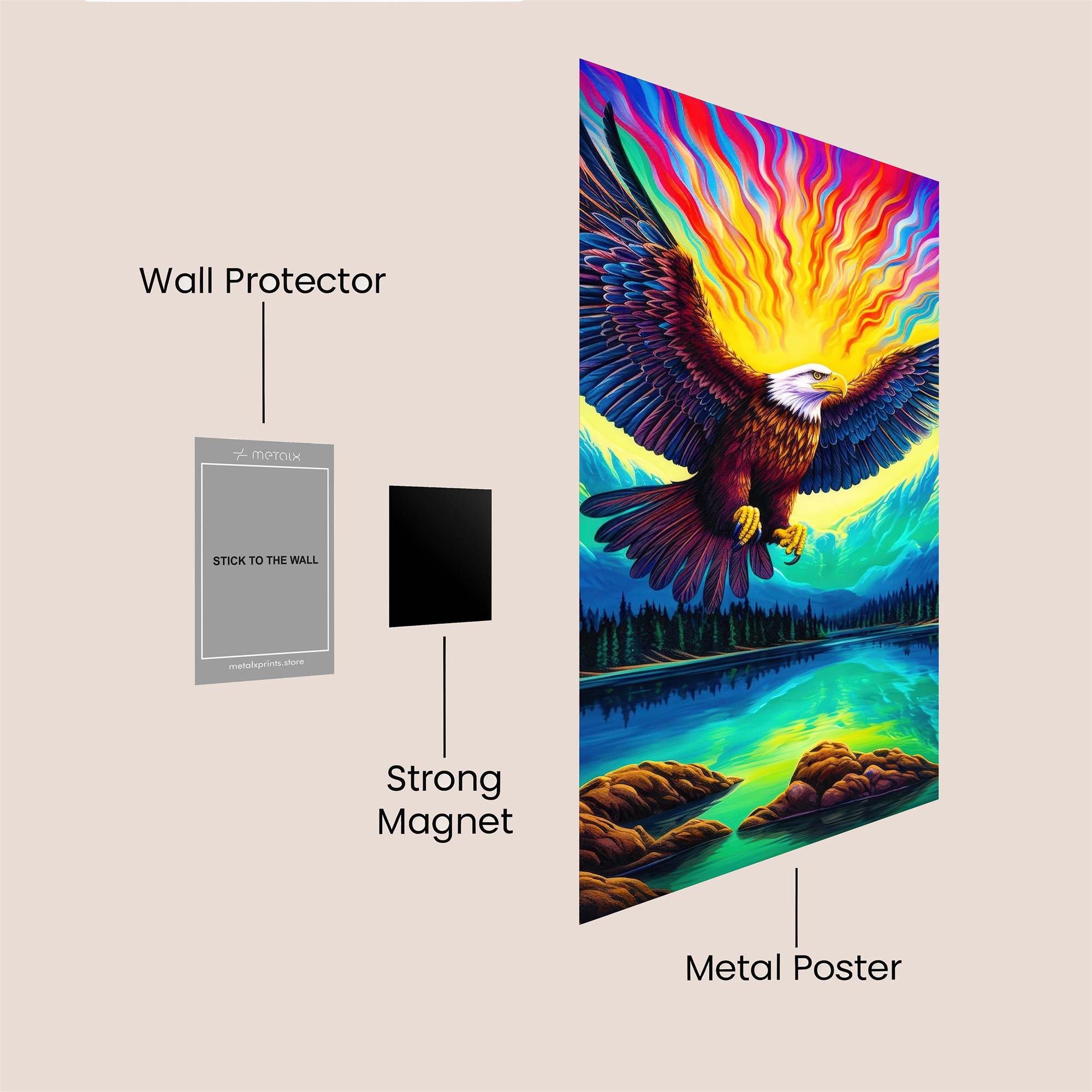 Eagle Radiance Safe Wall Magnetic / M