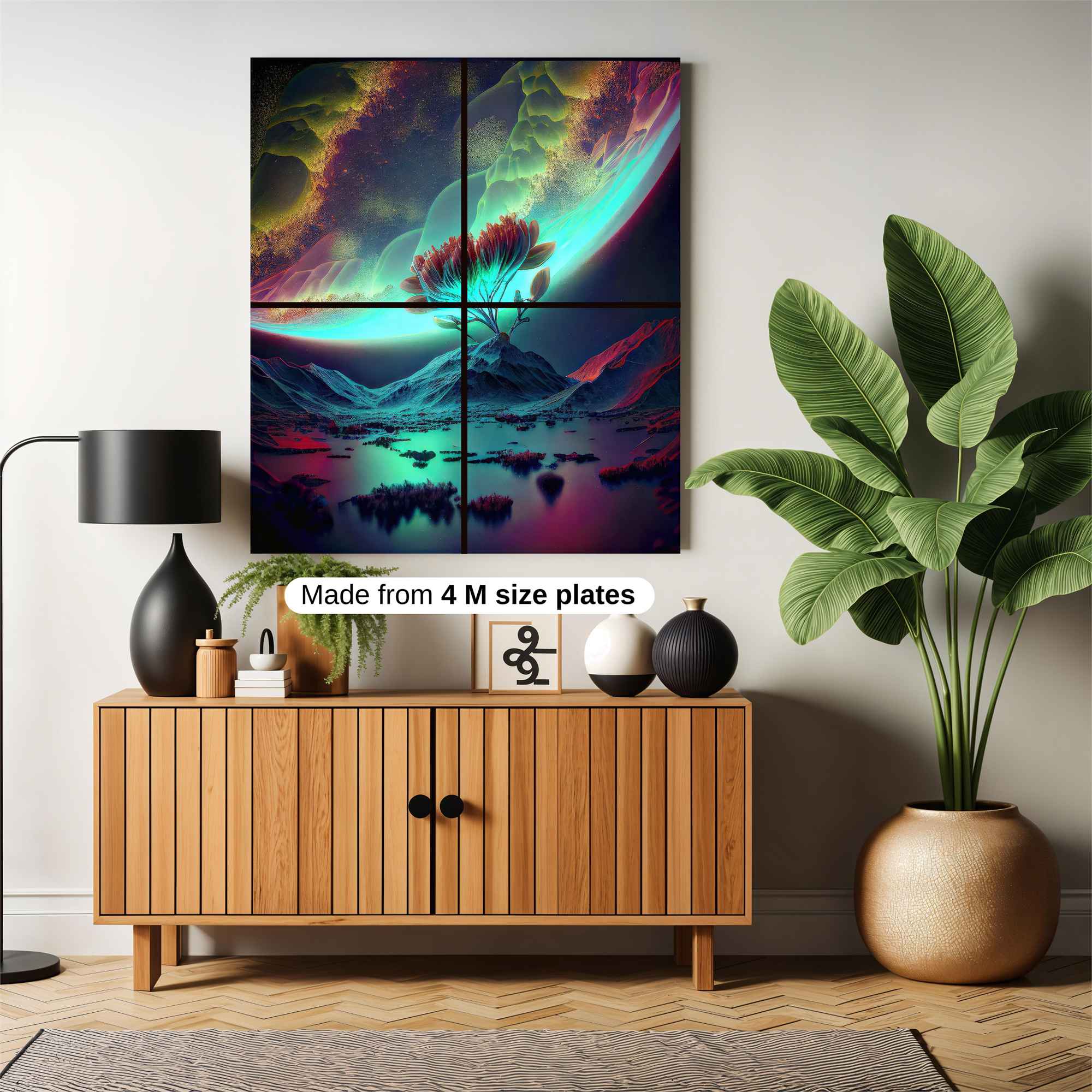 Aurora Bloom Safe Wall Magnetic / M