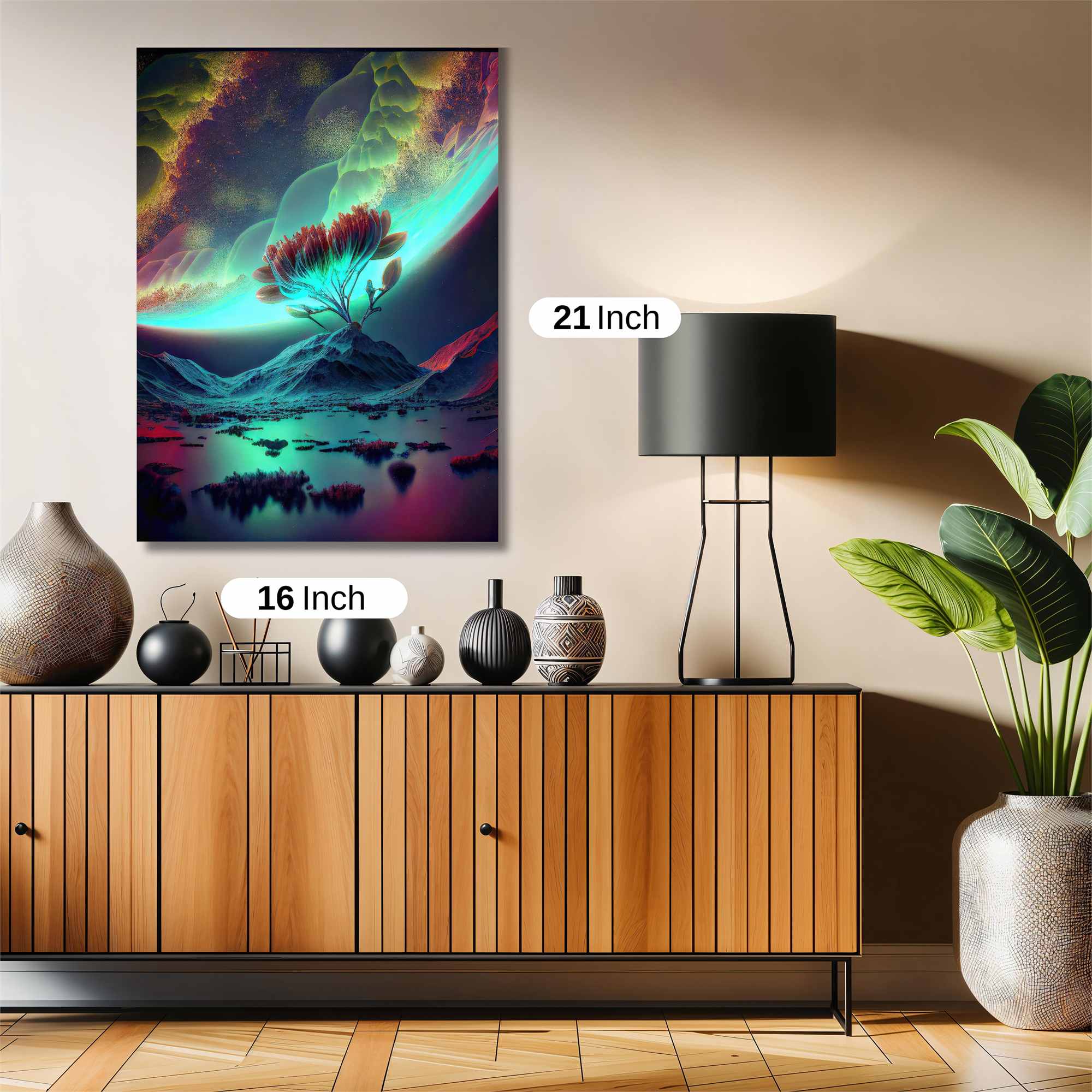 Aurora Bloom Safe Wall Magnetic / M