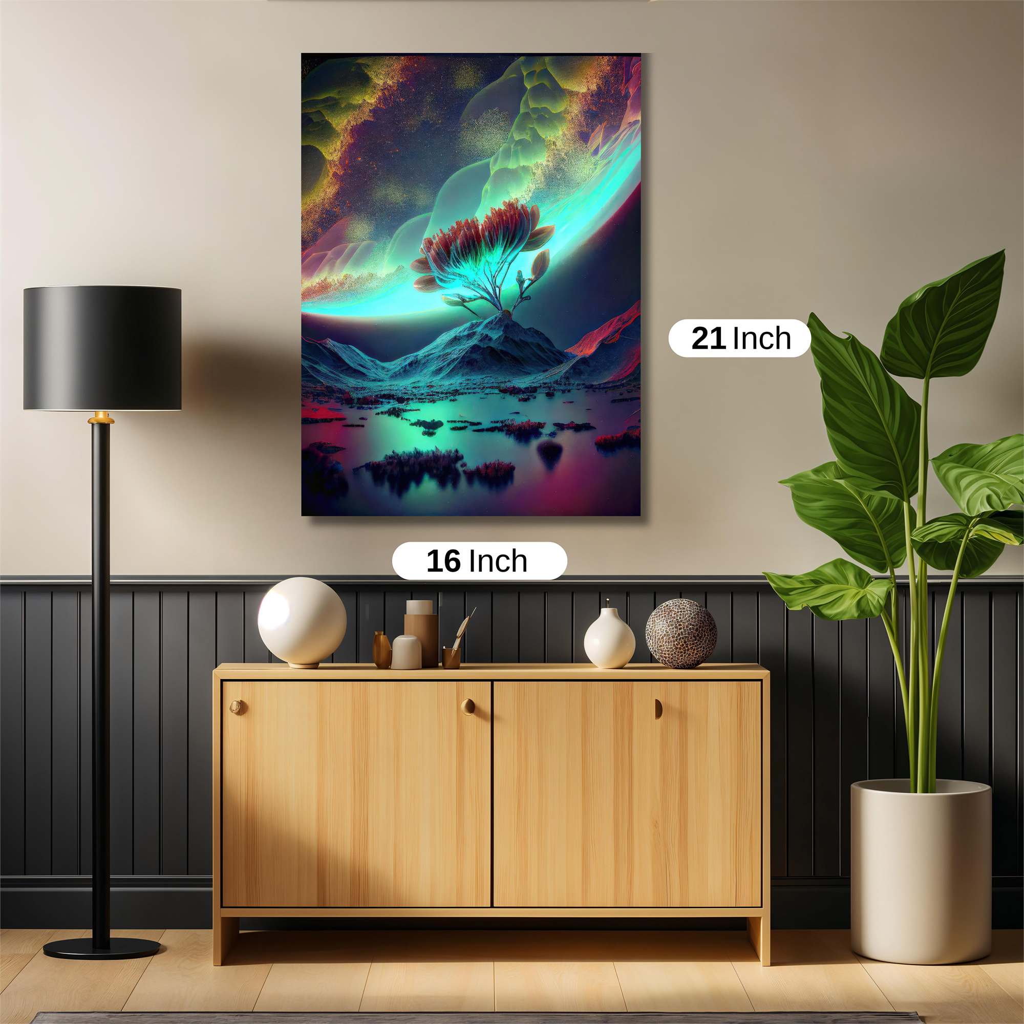 Aurora Bloom Safe Wall Magnetic / M