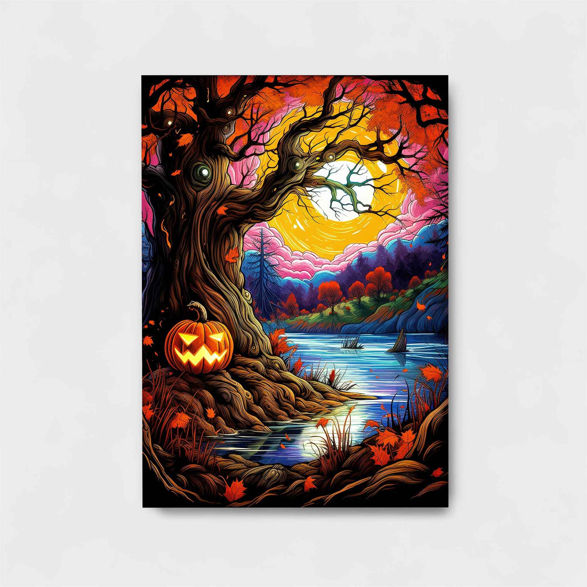Pumpkin Whimsy Safe Wall Magnetic / M