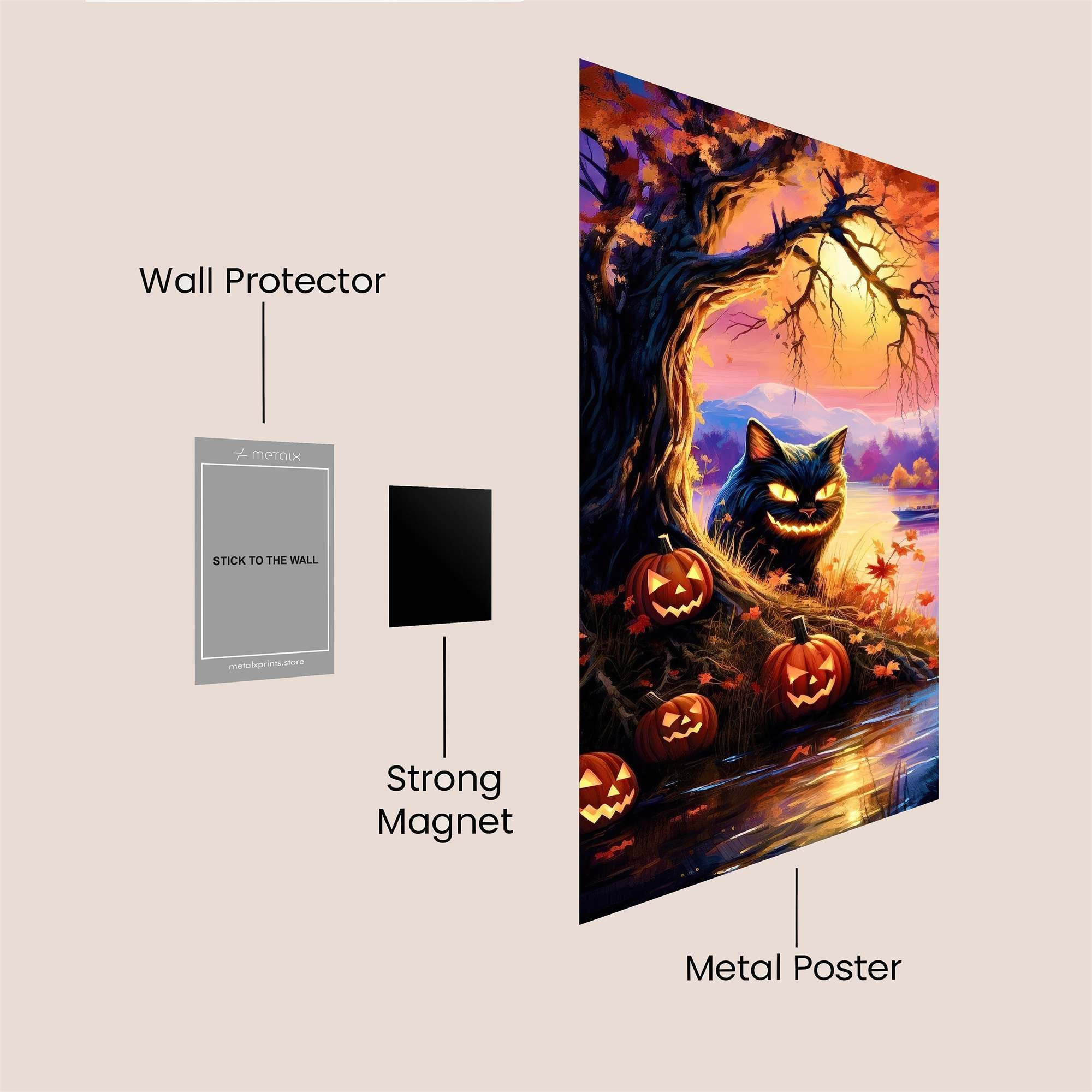 Grinning Enigma Safe Wall Magnetic / M