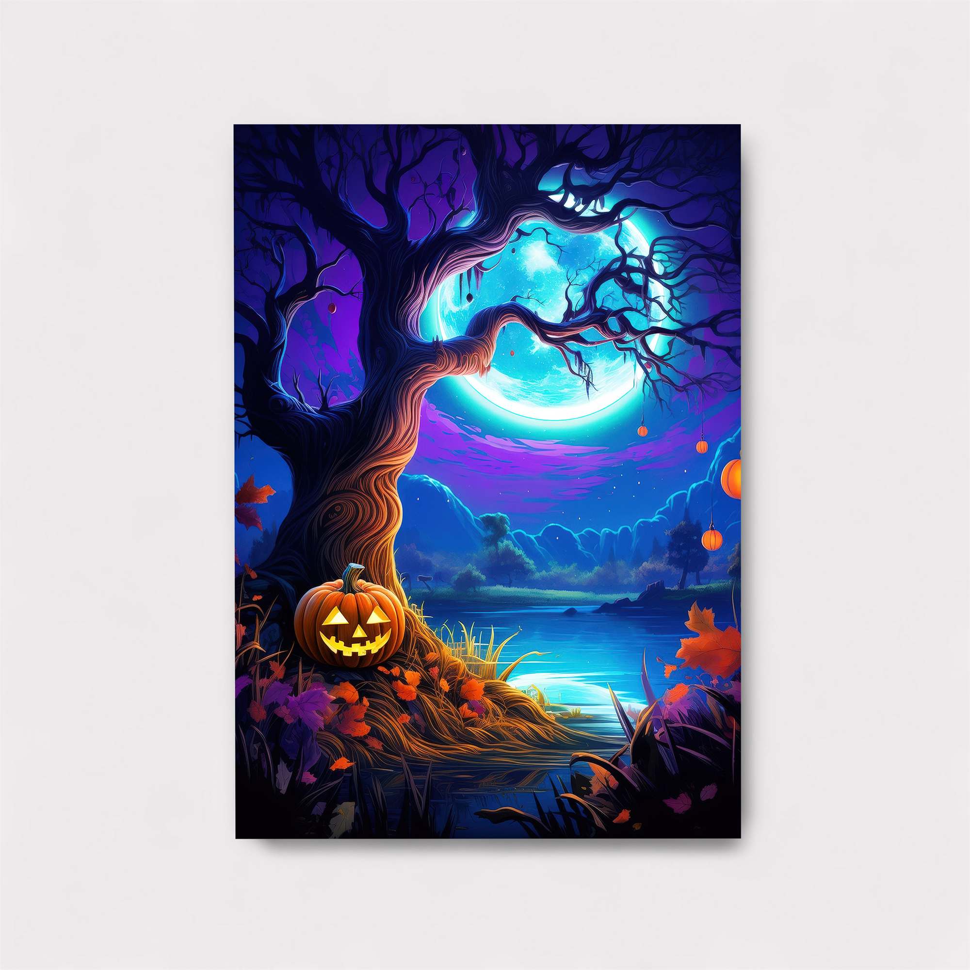 Pumpkin Whimsy Safe Wall Magnetic / M