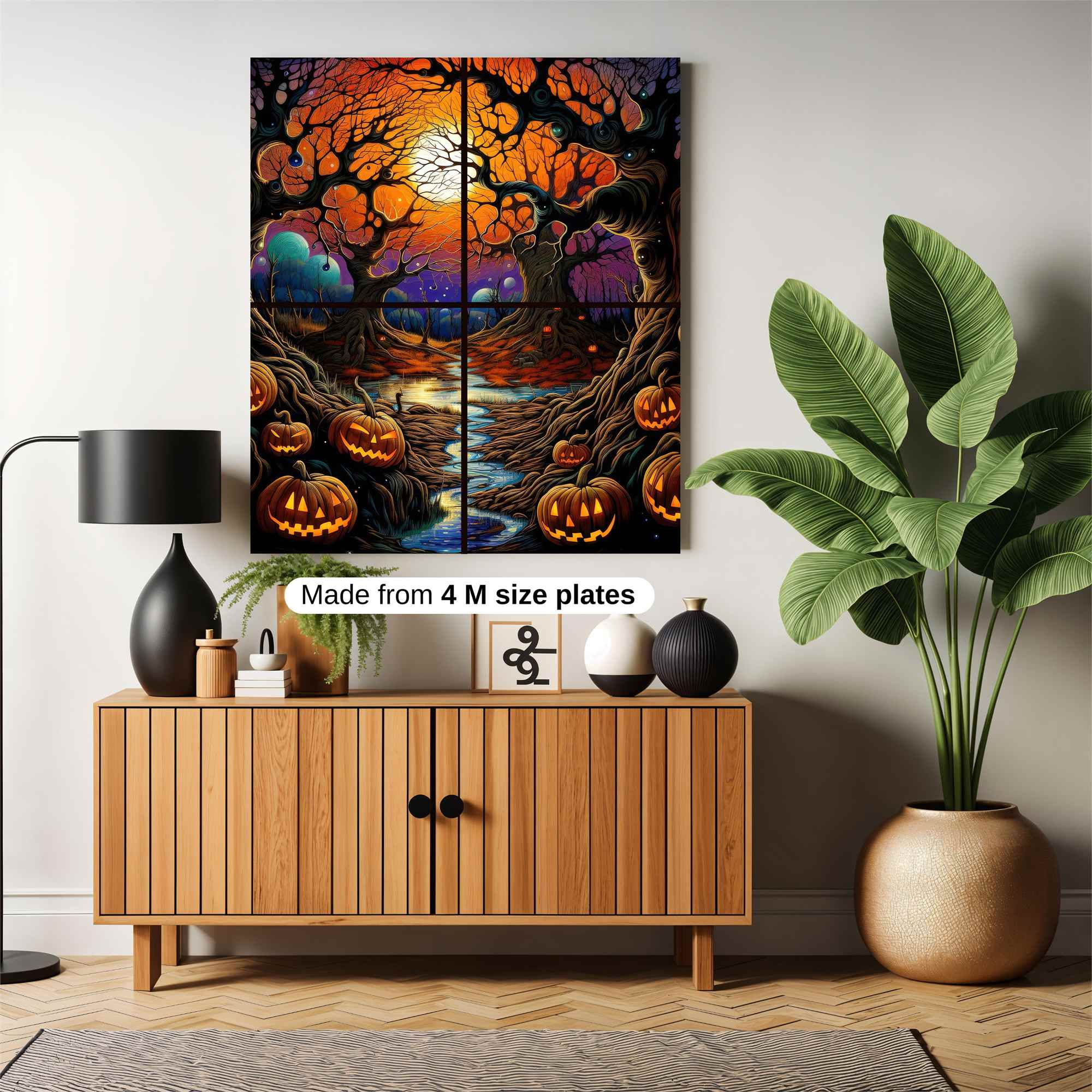 Pumpkin Enchantment Safe Wall Magnetic / M