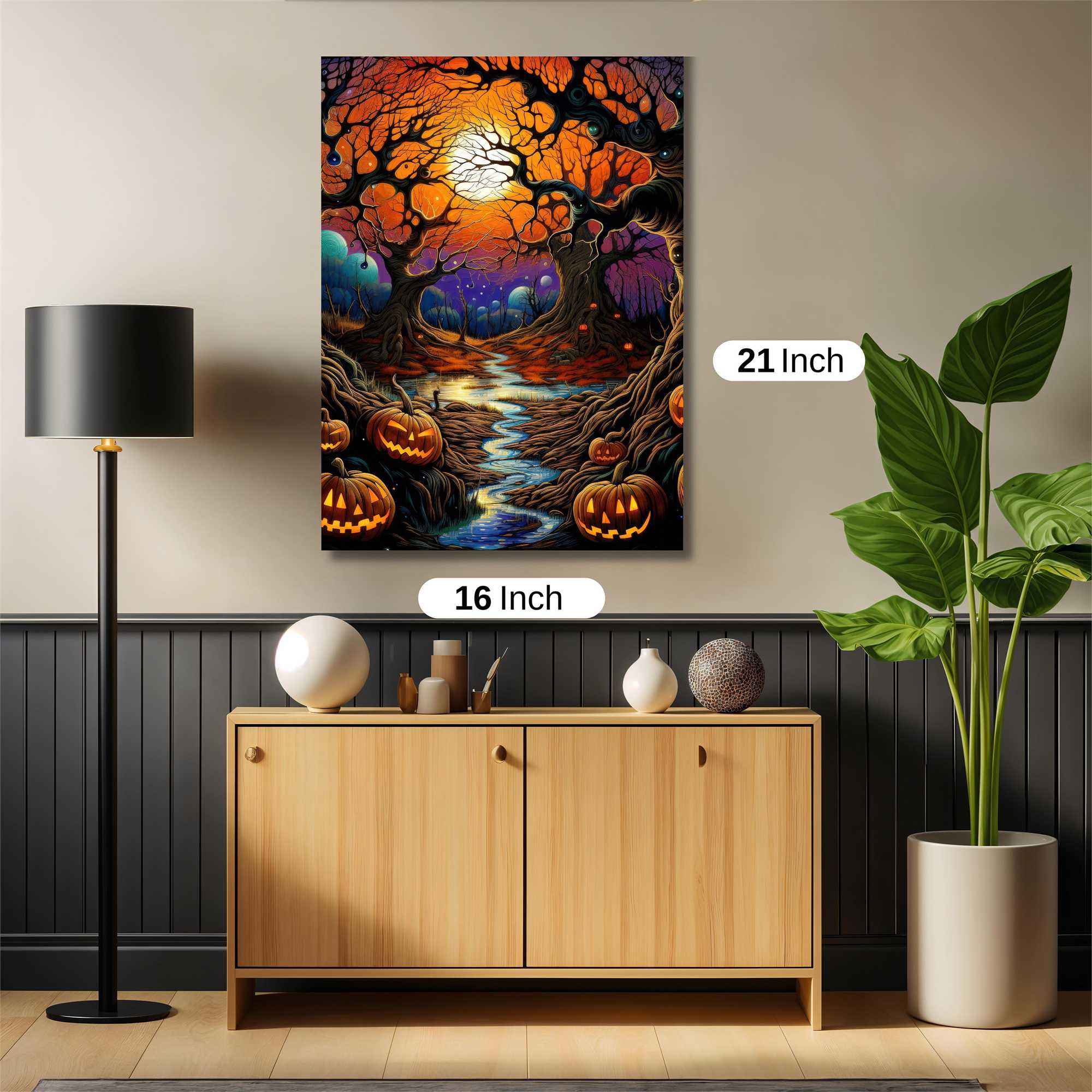 Pumpkin Enchantment Safe Wall Magnetic / M