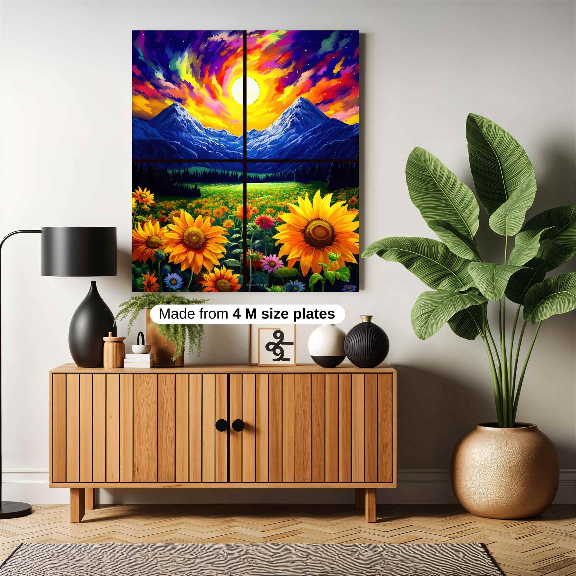 Sunrise Serenity Safe Wall Magnetic / M