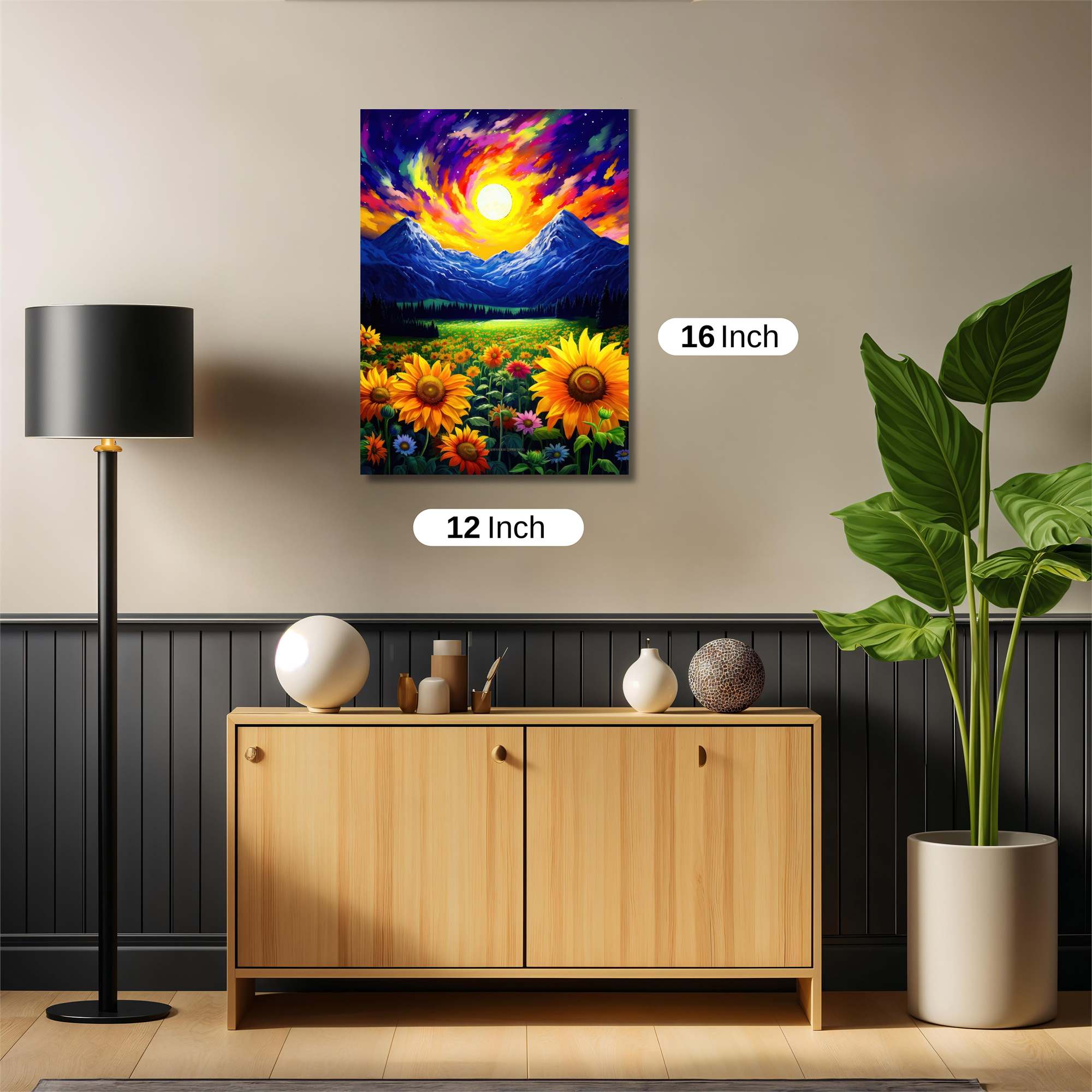 Sunrise Serenity Safe Wall Magnetic / M