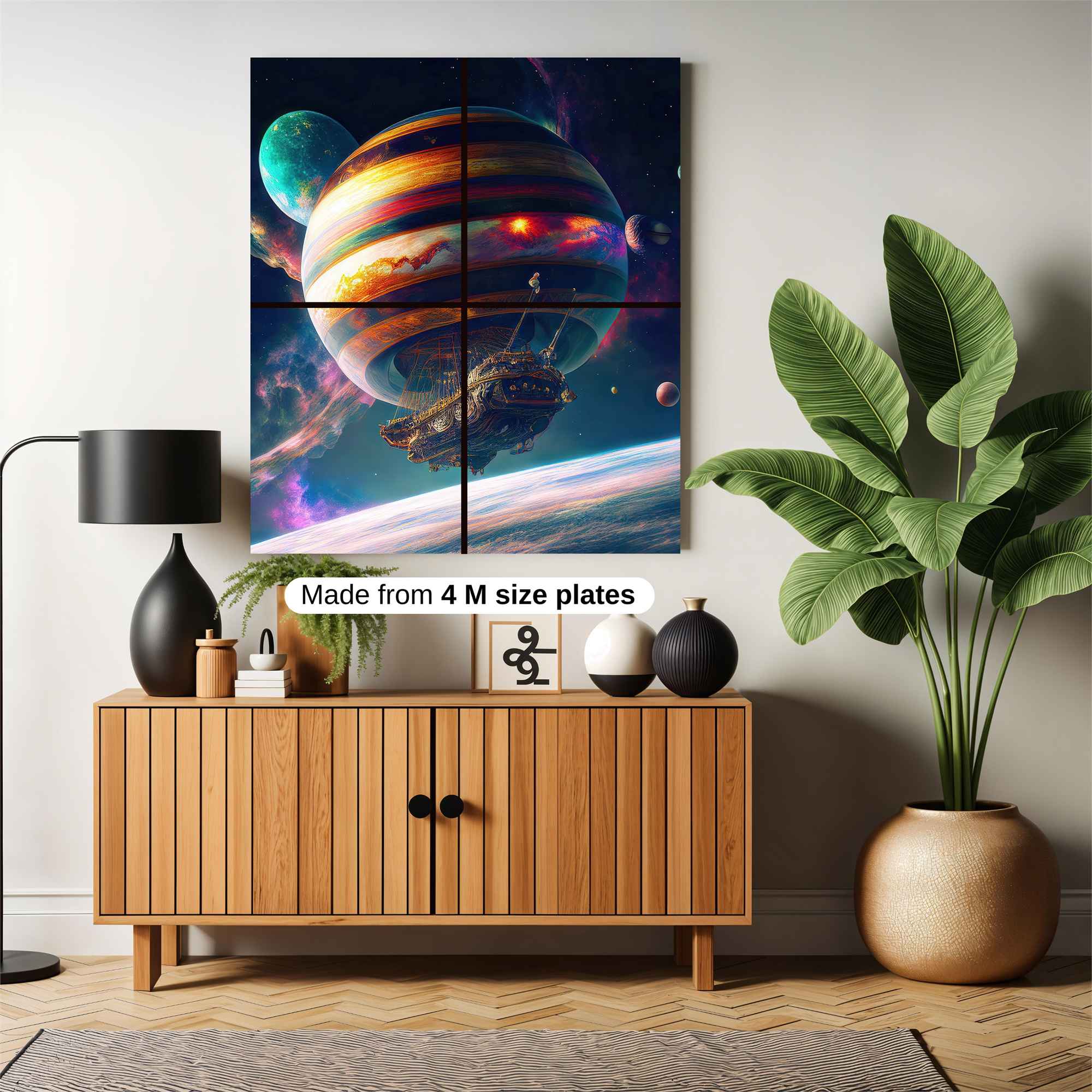 Cosmic Voyage Safe Wall Magnetic / M