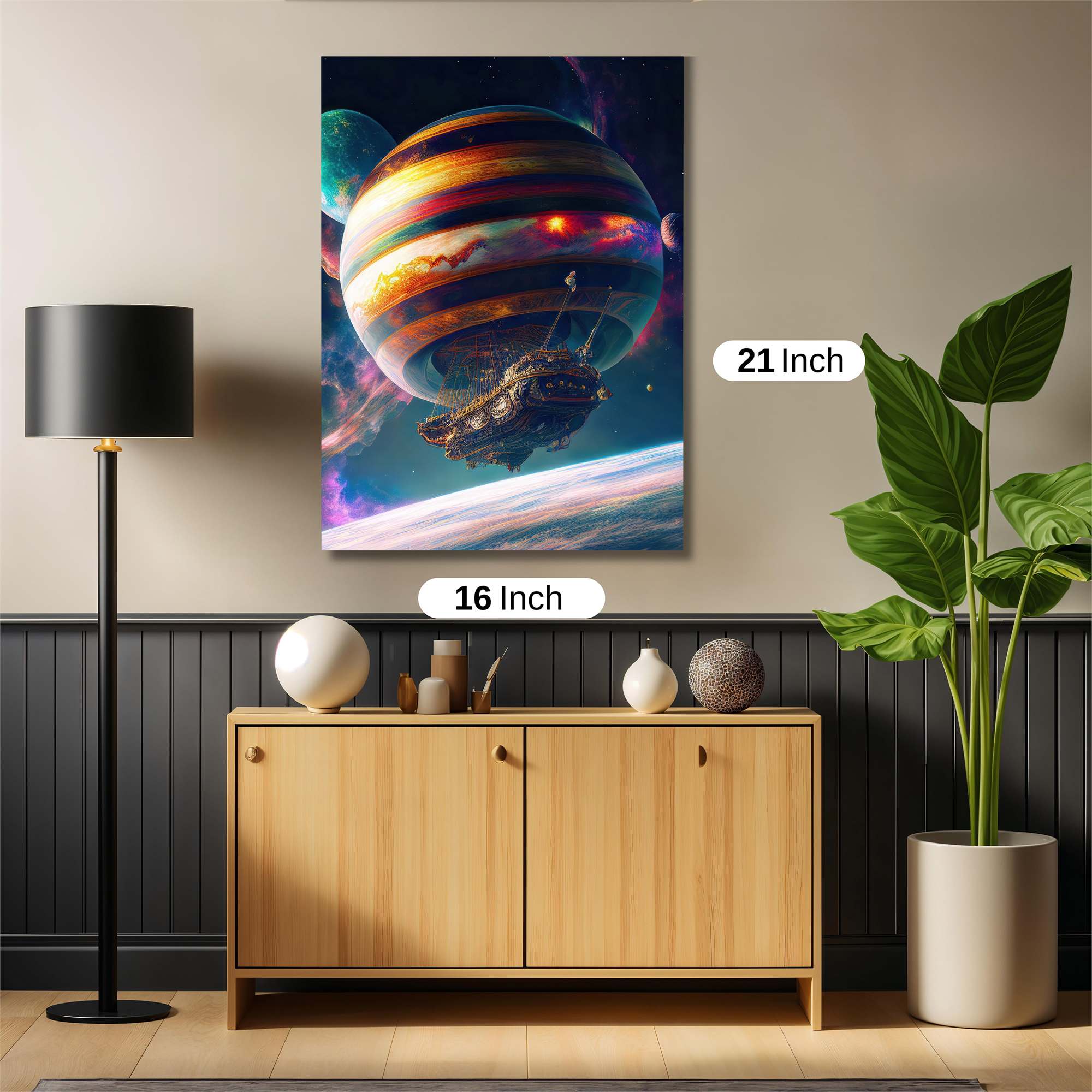 Cosmic Voyage Safe Wall Magnetic / M